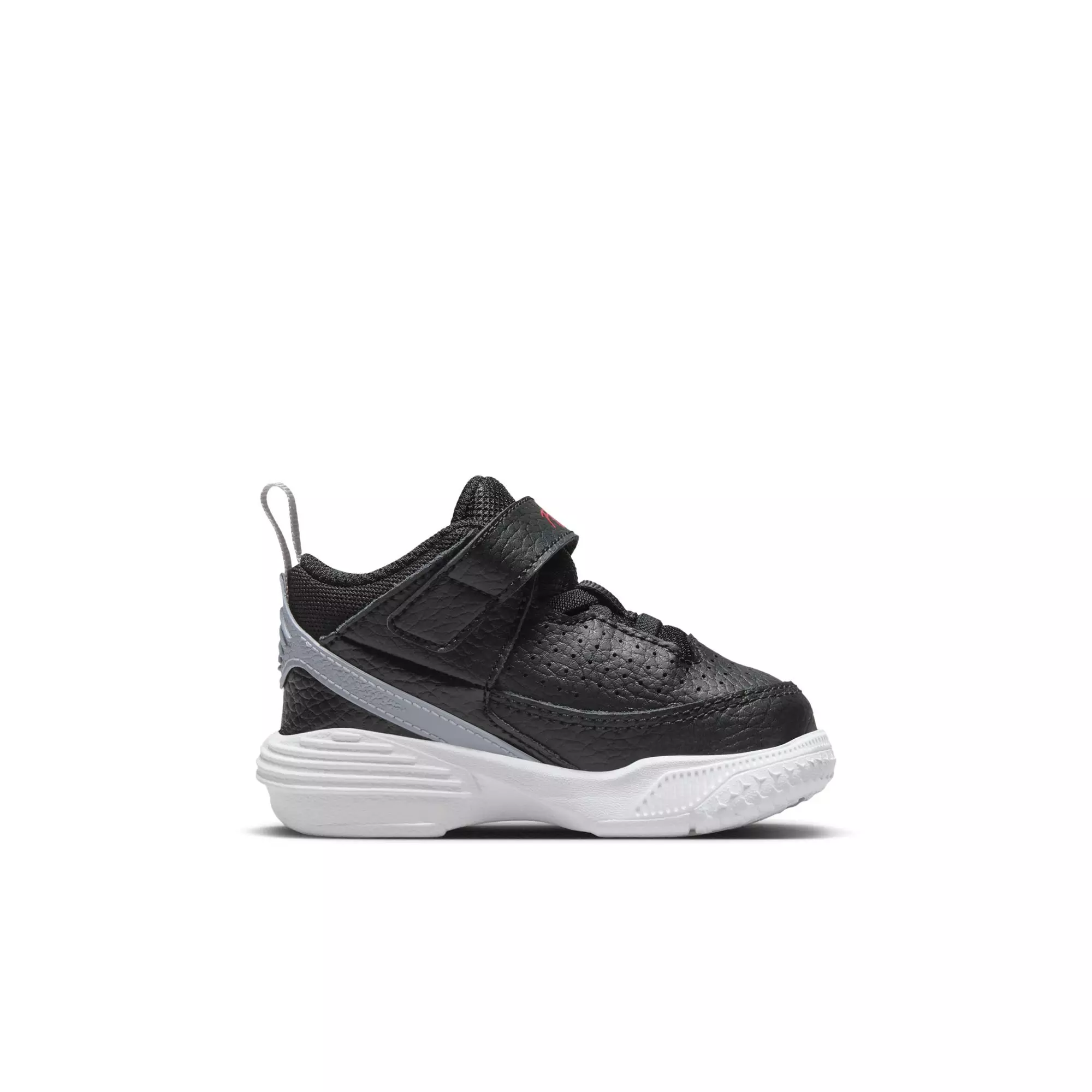 Jordan Max Aura 5 "Black/University Red/Cement Grey" Toddler Boys' Shoe - BLACK/GREY
