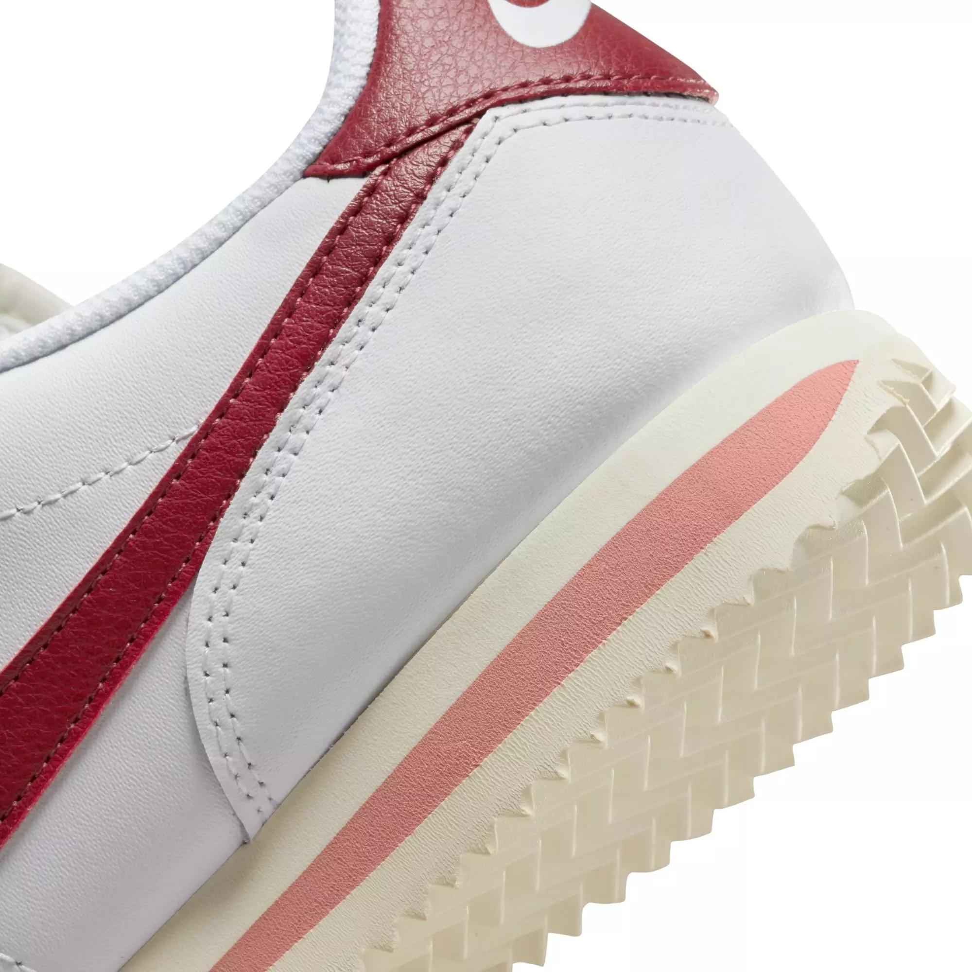 Nike Cortez "White/Red Stardust" Women's Shoe - WHITE/CEDAR/RED STARDUST