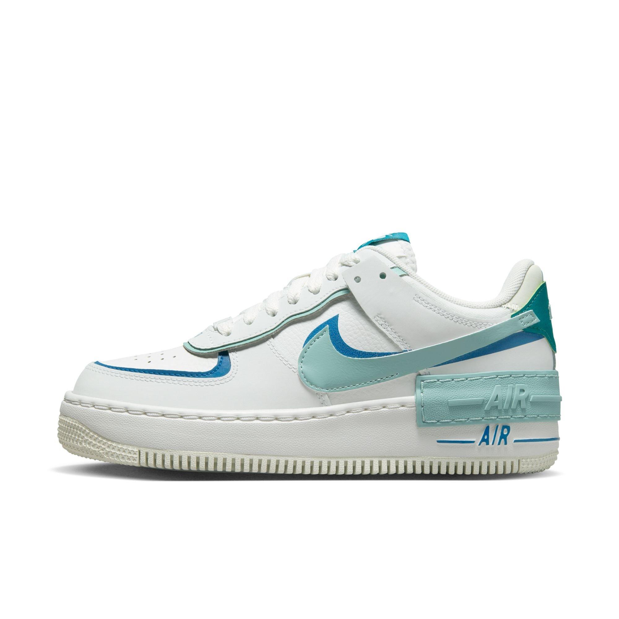 Nike Air Force 1 Shadow Summit White Blue Women s Shoe Hibbett