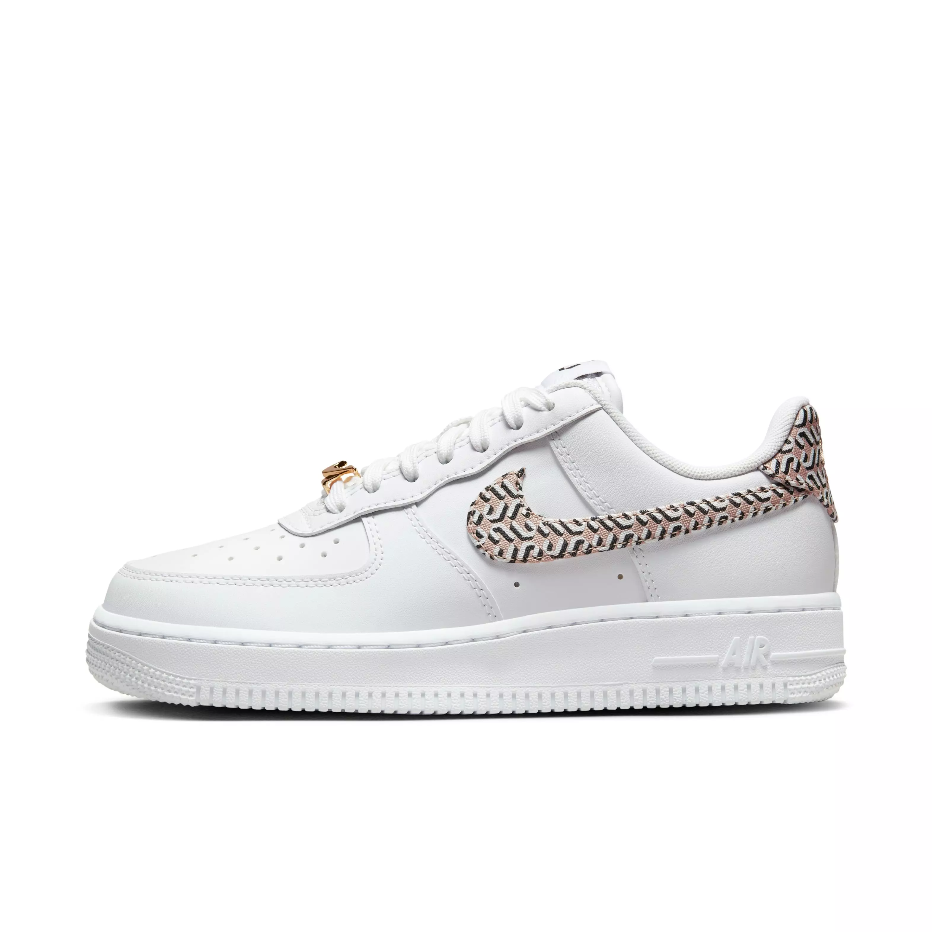 Nike Air Force 1 LX "Summit White/Hemp/Black" Women's Shoe - SUMMIT WHITE/HEMP/BLACK