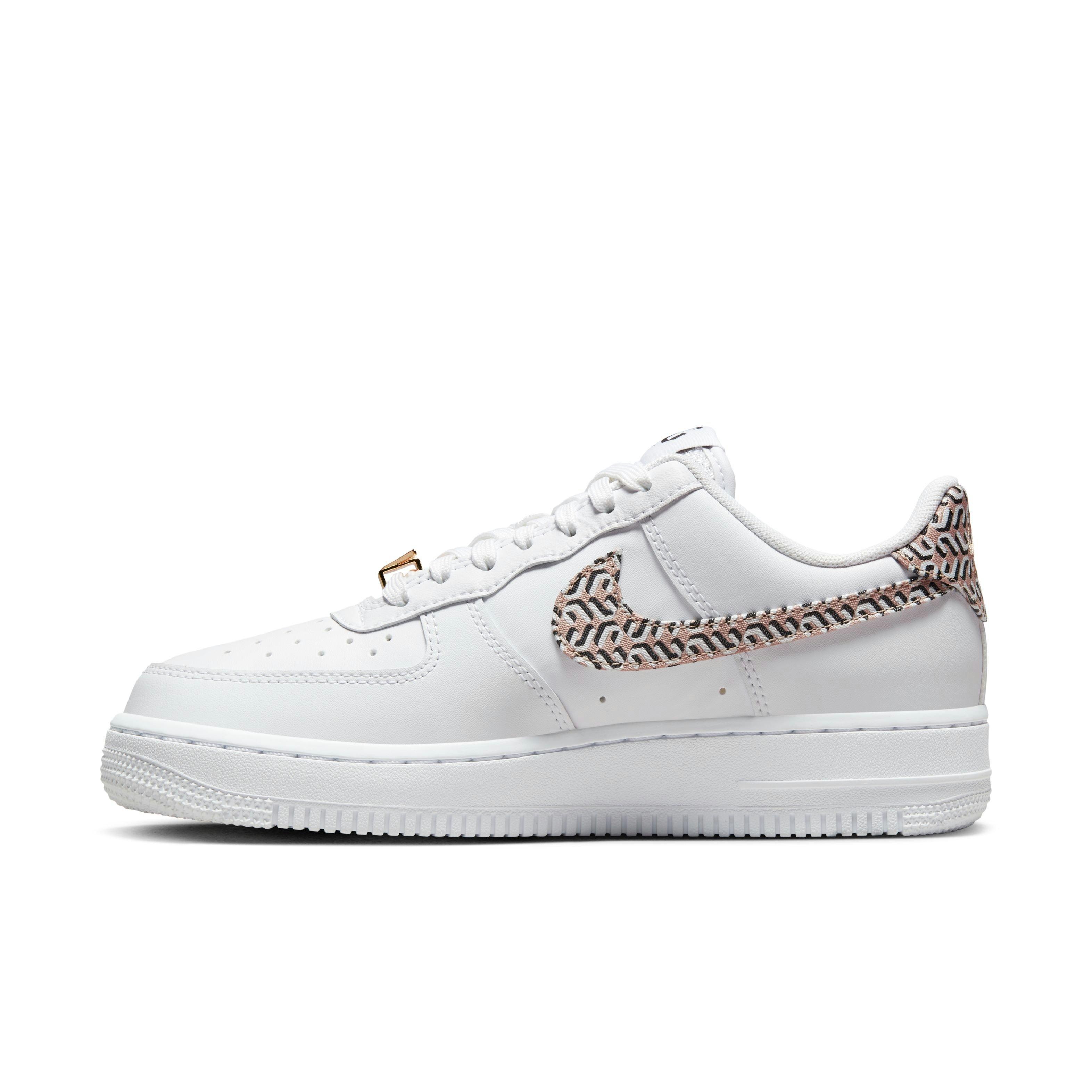 Nike Air Force 1 LX "Summit White/Hemp/Black" Women's Shoe - SUMMIT WHITE/HEMP/BLACK Thumbnail View 8