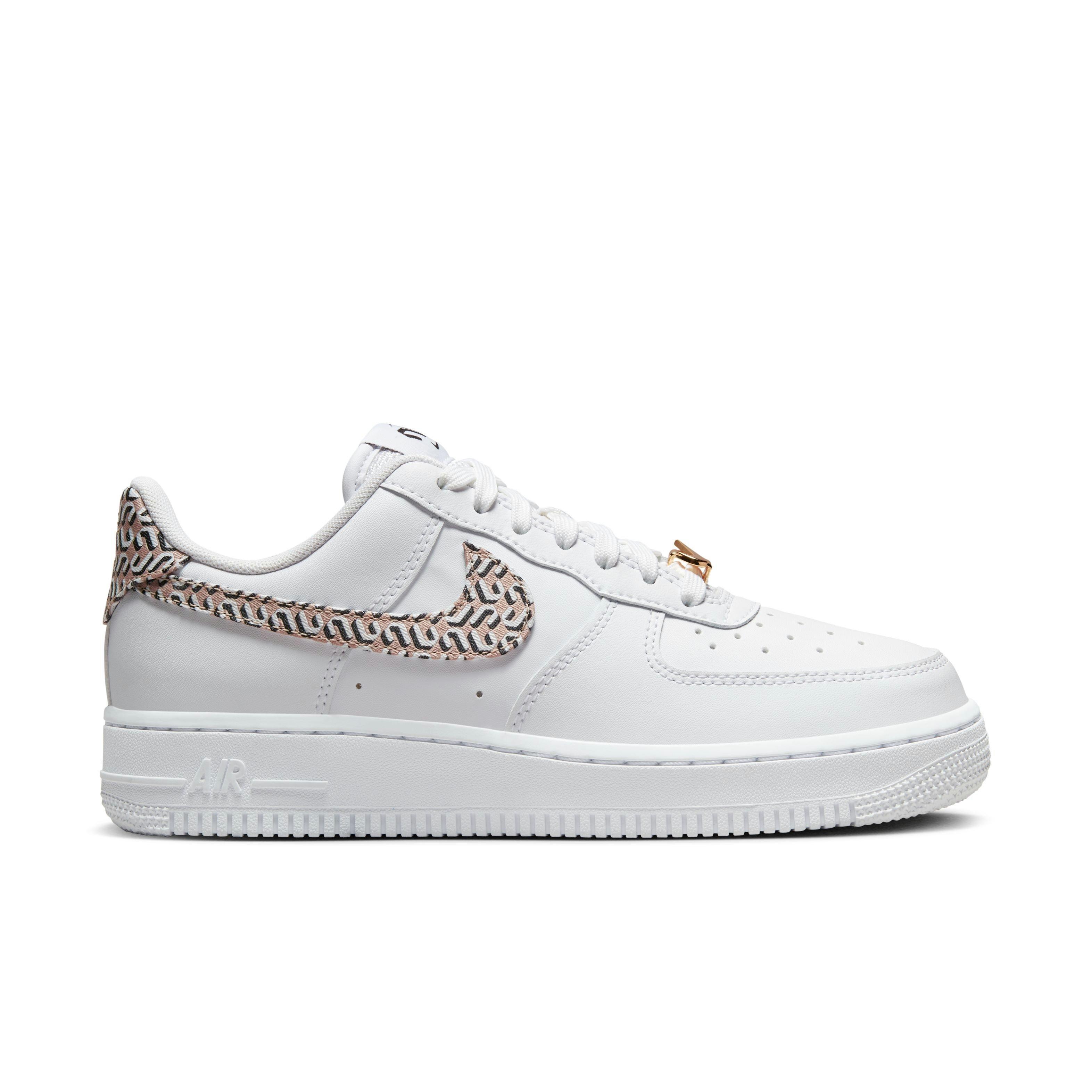 Nike Air Force 1 LX "Summit White/Hemp/Black" Women's Shoe - SUMMIT WHITE/HEMP/BLACK Thumbnail View 1