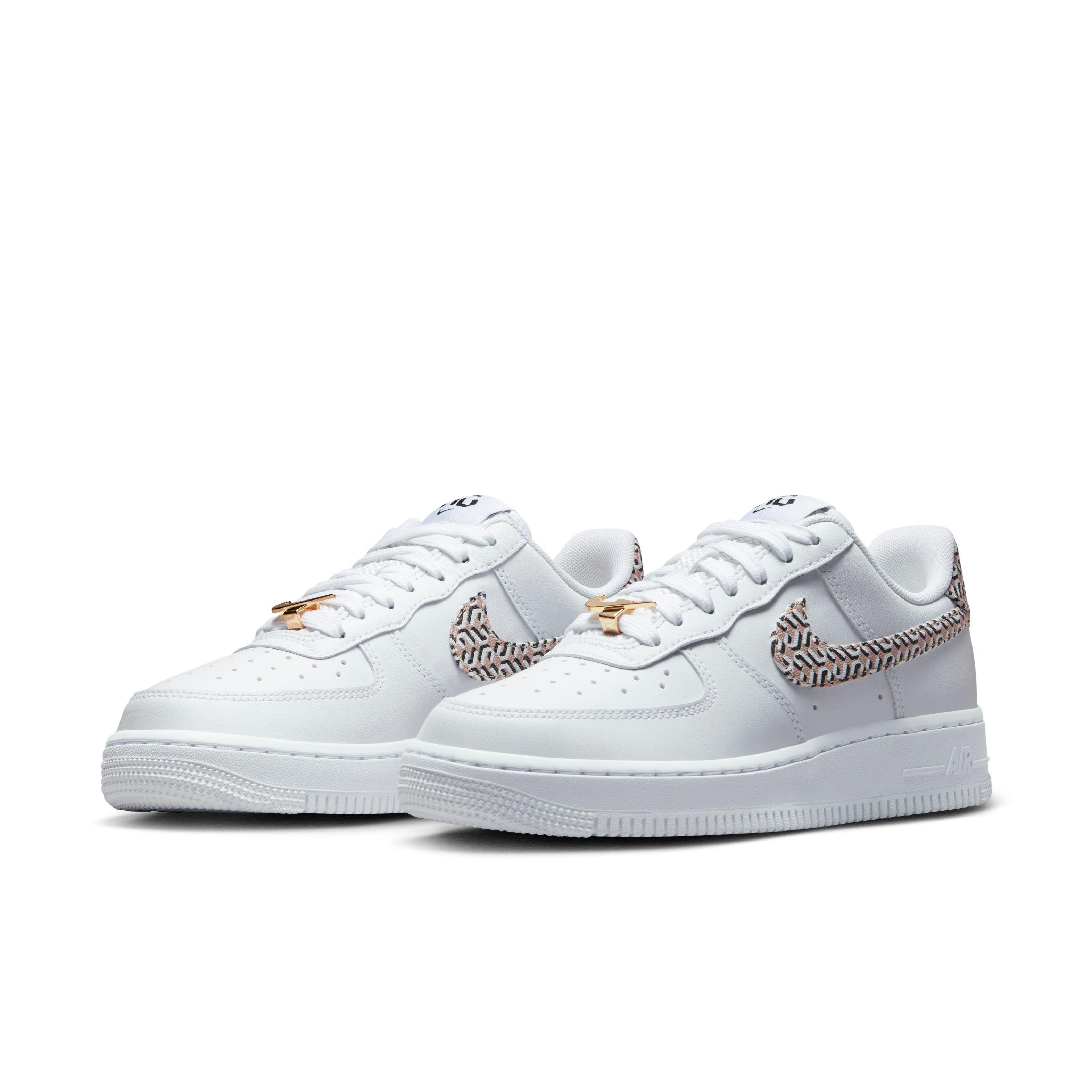 Nike Air Force 1 LX "Summit White/Hemp/Black" Women's Shoe - SUMMIT WHITE/HEMP/BLACK Thumbnail View 3