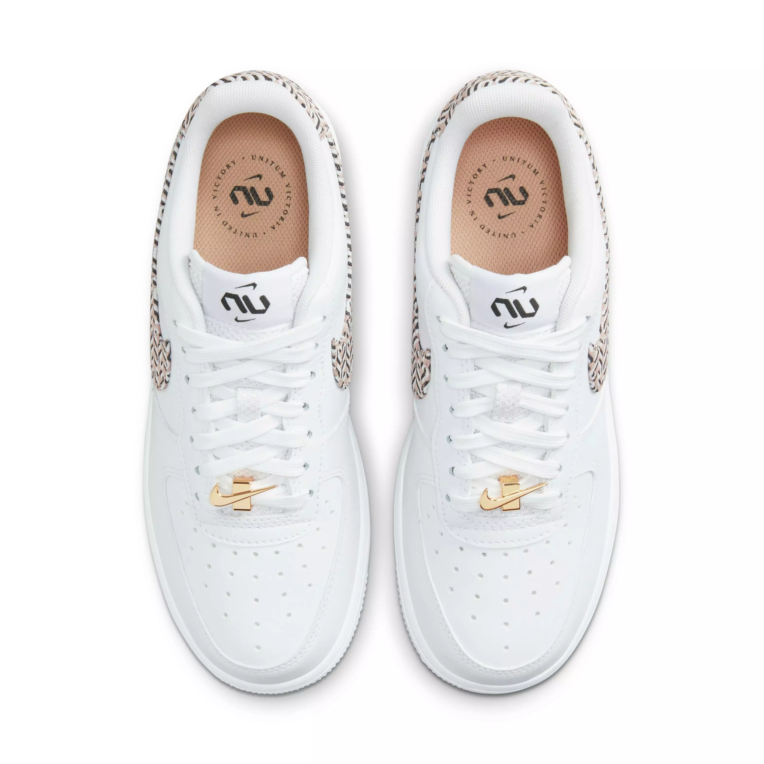 Nike Air Force 1 LX "Summit White/Hemp/Black" Women's Shoe - SUMMIT WHITE/HEMP/BLACK
