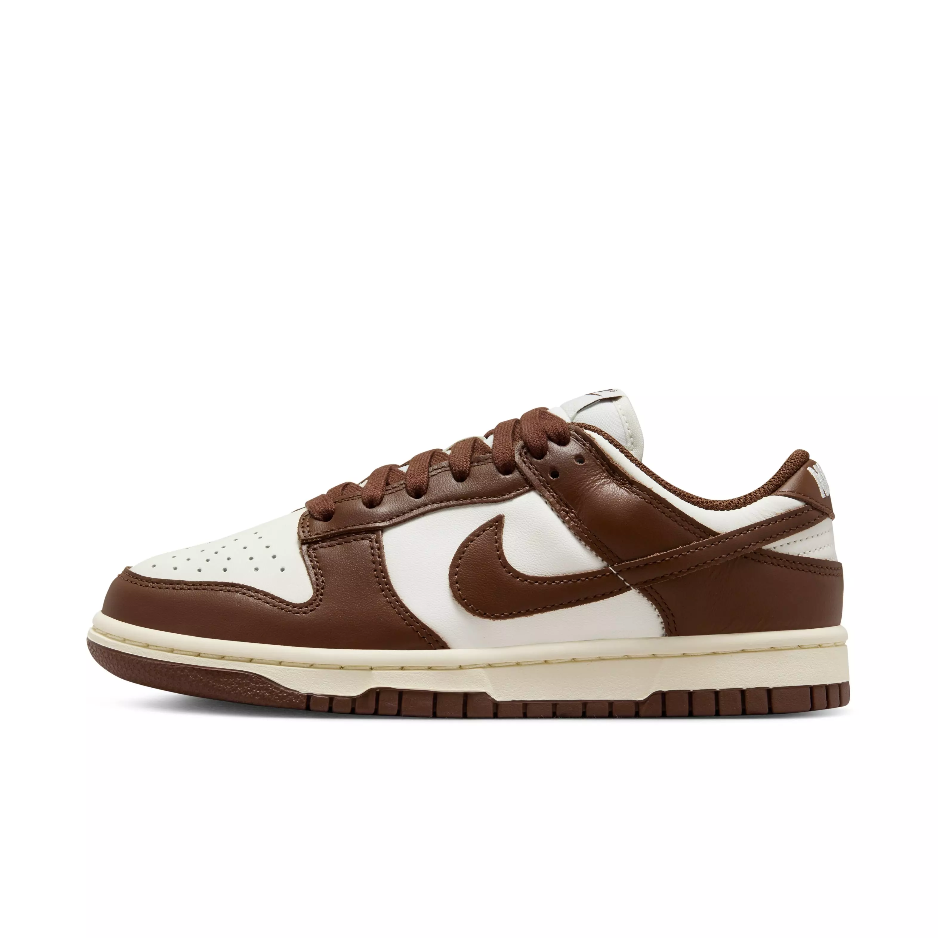 Nike Dunk Low "Sail/Cacao Wow/Coconut Milk" Women's Shoe - WHITE/BROWN