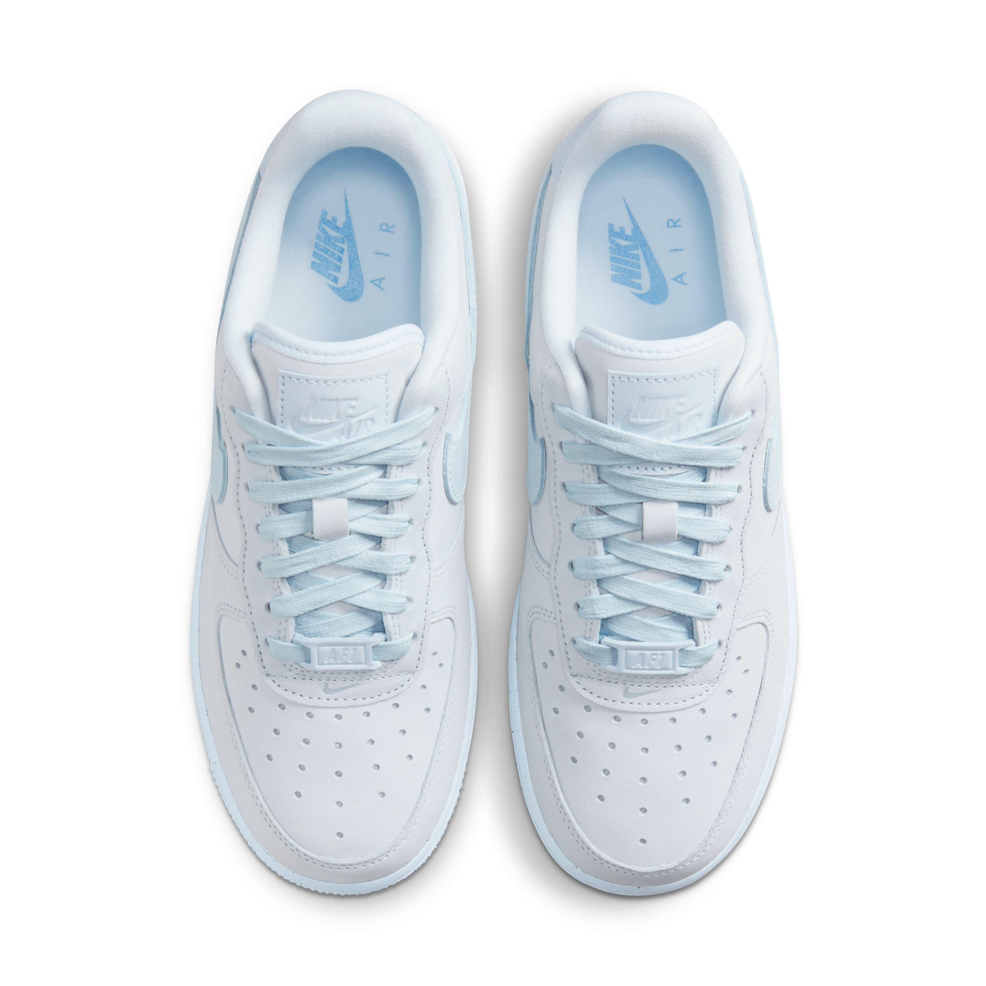 Nike Air Force 1 '07 Premium "Blue Tint" Women's Shoe - LT BLUE Thumbnail View 9