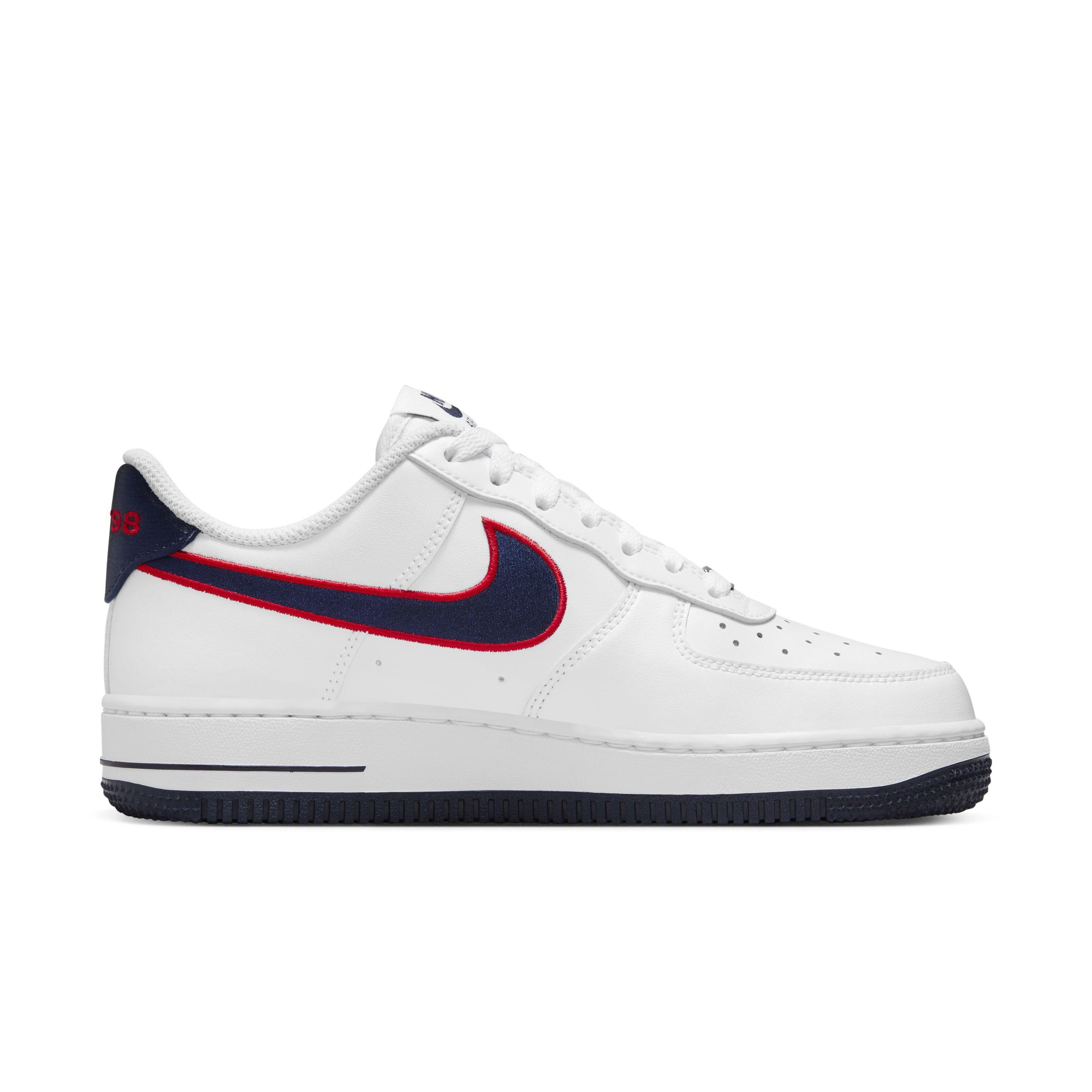 Nike Air Force 1 '07 'White University Red' | Men's Size 11.5