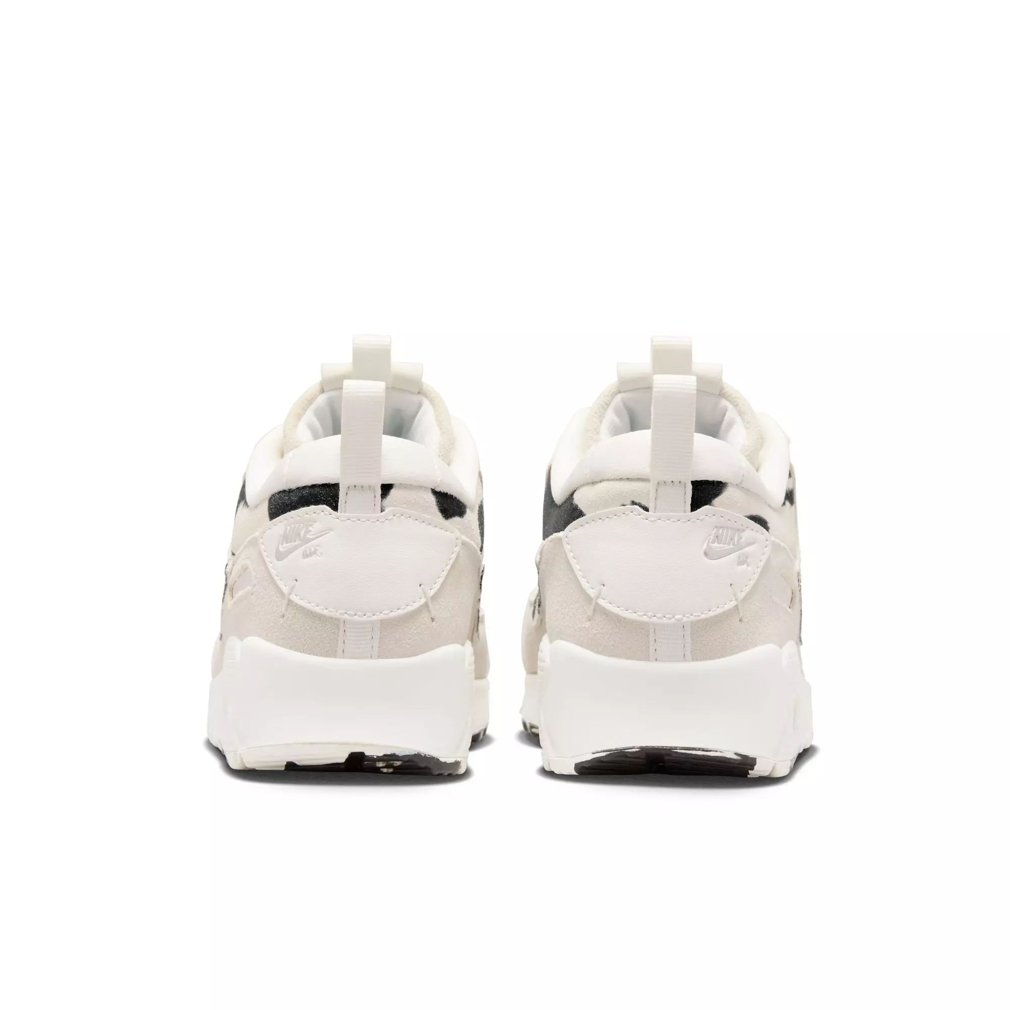 Nike Air Max 90 Futura "Cow Print" Women's Shoe - SAIL/BLACK/CHROME