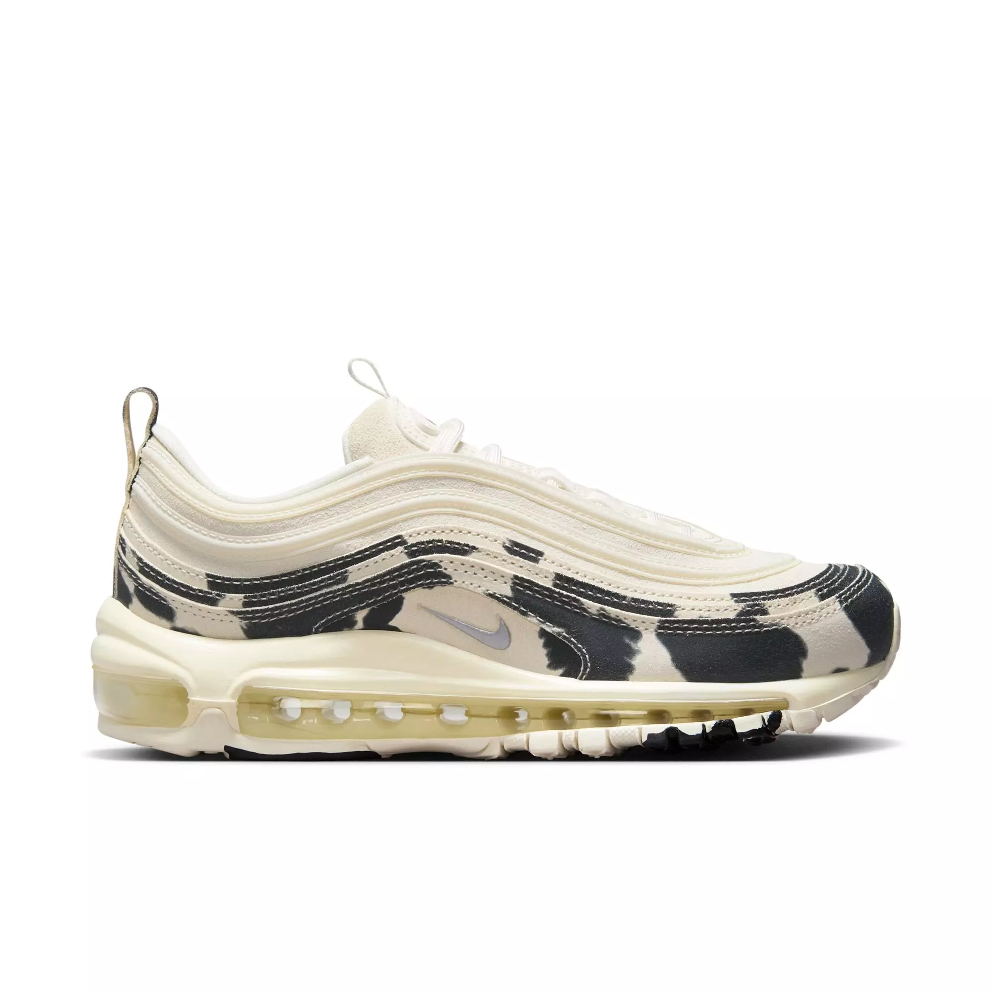 Nike Air Max 97 "Cow Print" Women's Shoe - WHITE/BLACK