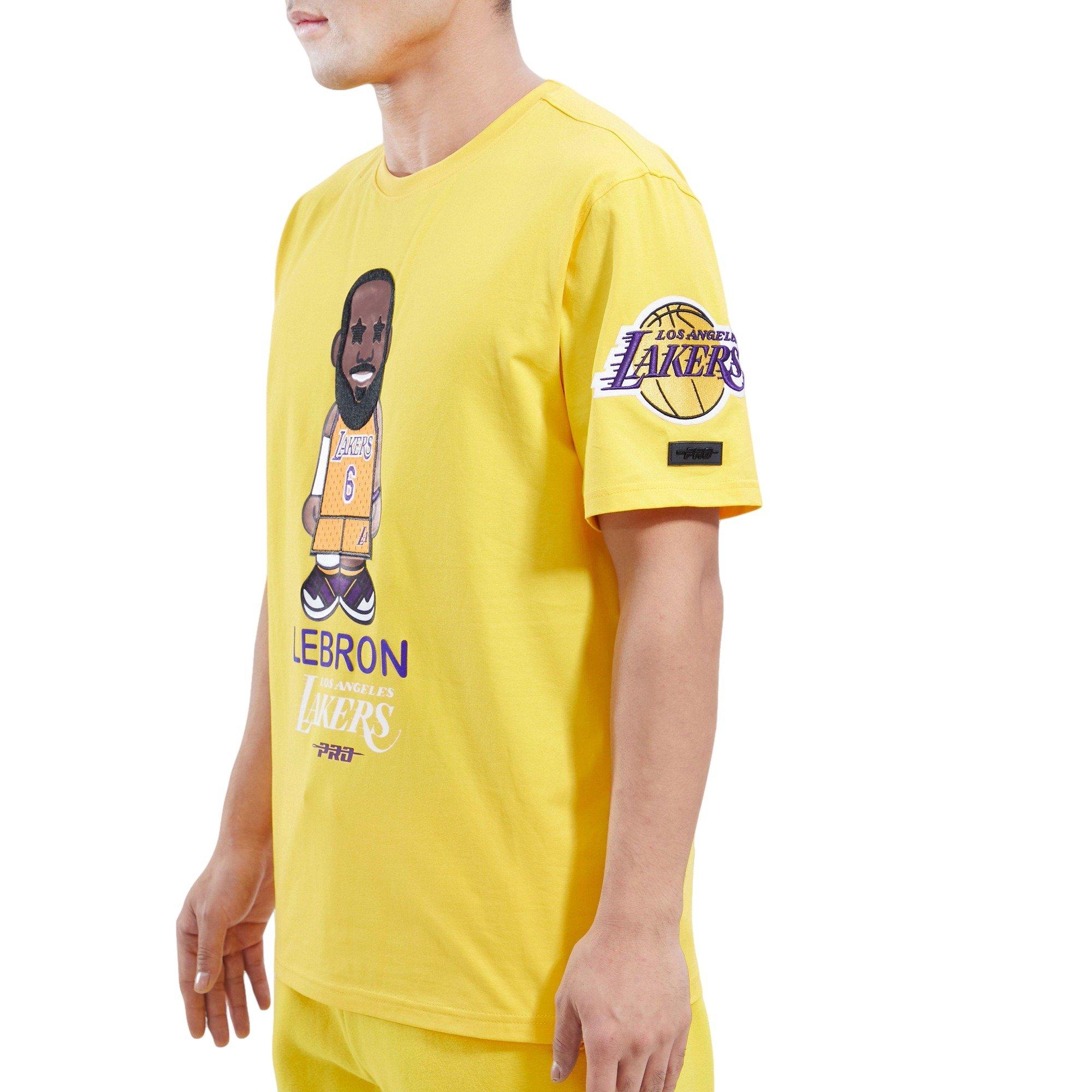 ADIDAS L.A. Lakers Basketball Cotton T-Shirt Size S