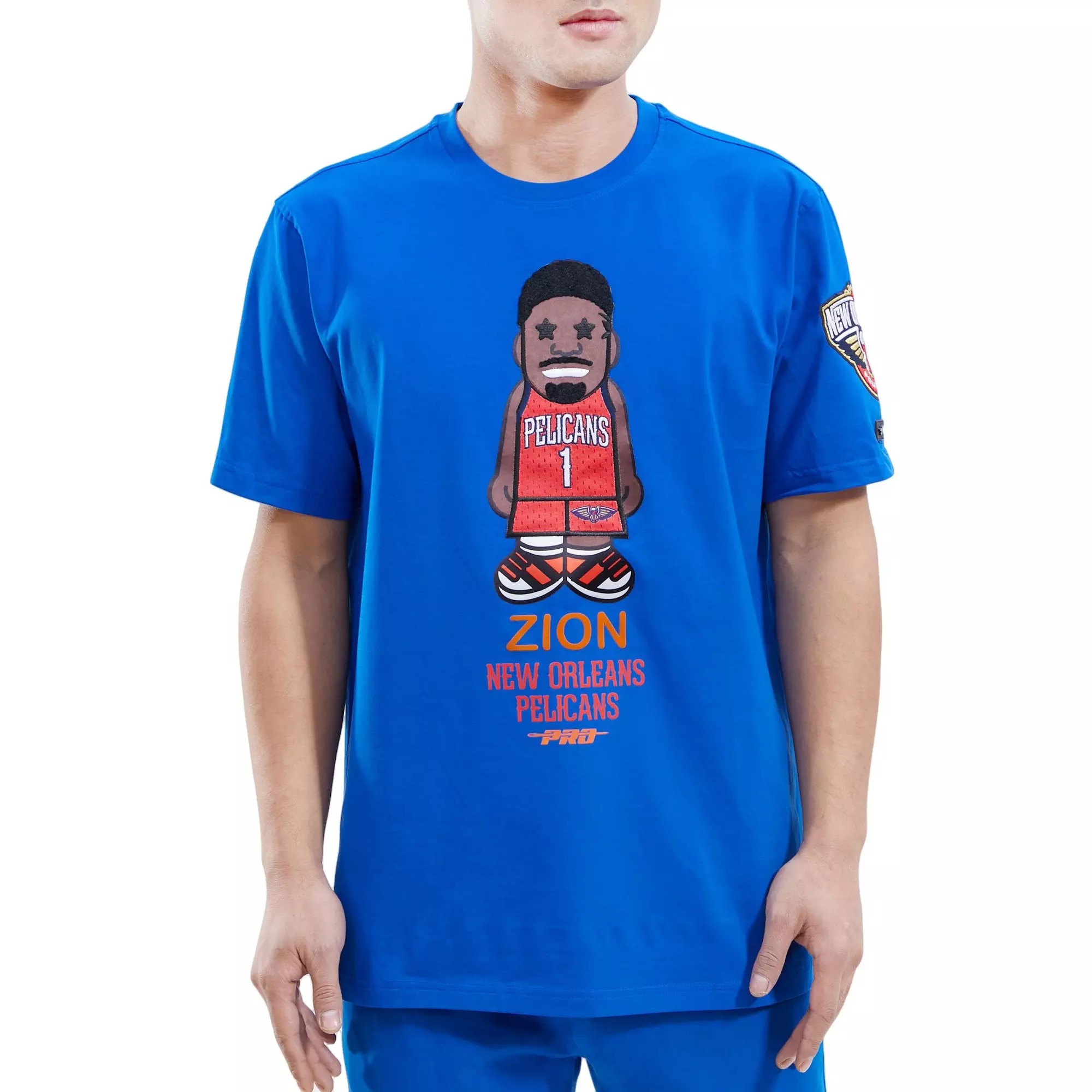 Pro Standard Men's Zion Williamson New Orleans Pelicans Avatar Tee - ROYAL