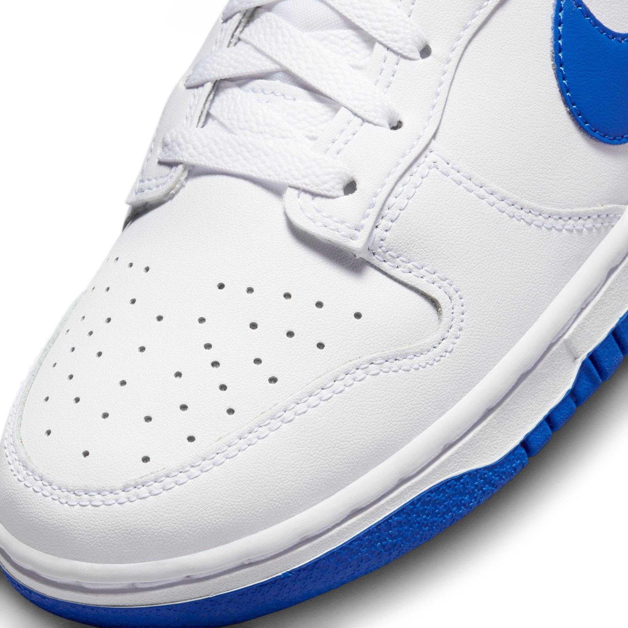 Nike Dunk Low Retro Men's "Summit White/Hyper Royal" Shoe