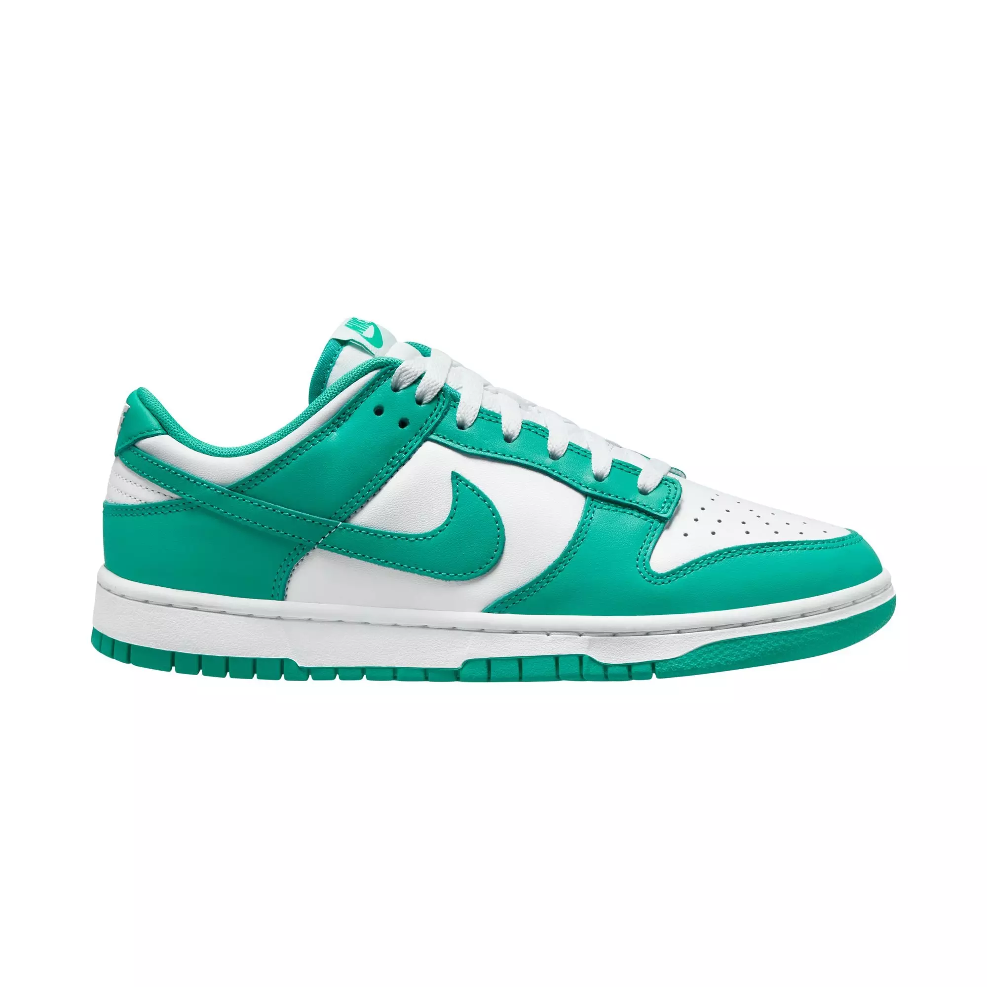 Nike Dunk Low Retro "White/Clear Jade" Men's Shoe - WHITE/CLEAR JADE
