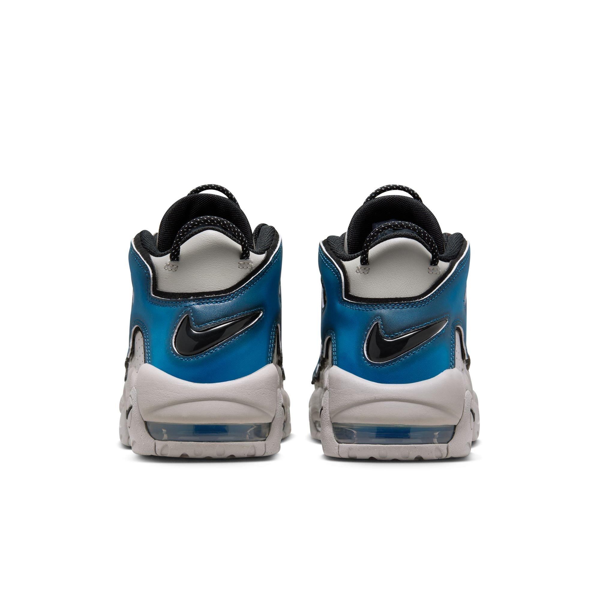 Nike Air More Uptempo '96 "Industrial Blue" Men's Shoe - IRON ORE/INDUSTRIAL BLUE/BLACK Thumbnail View 12