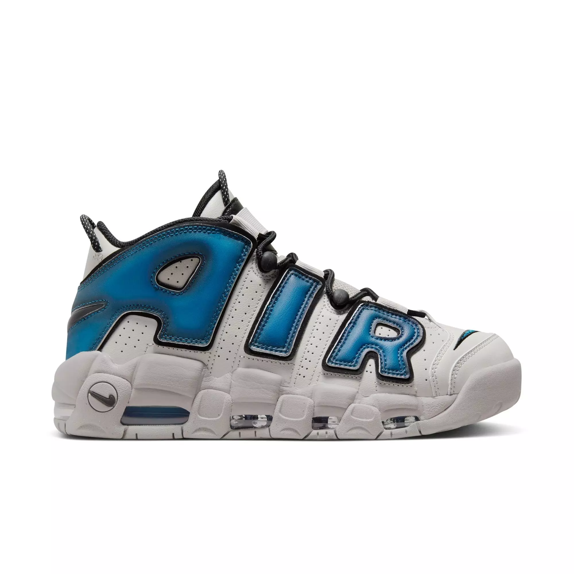 Nike Air More Uptempo '96 "Industrial Blue" Men's Shoe - IRON ORE/INDUSTRIAL BLUE/BLACK