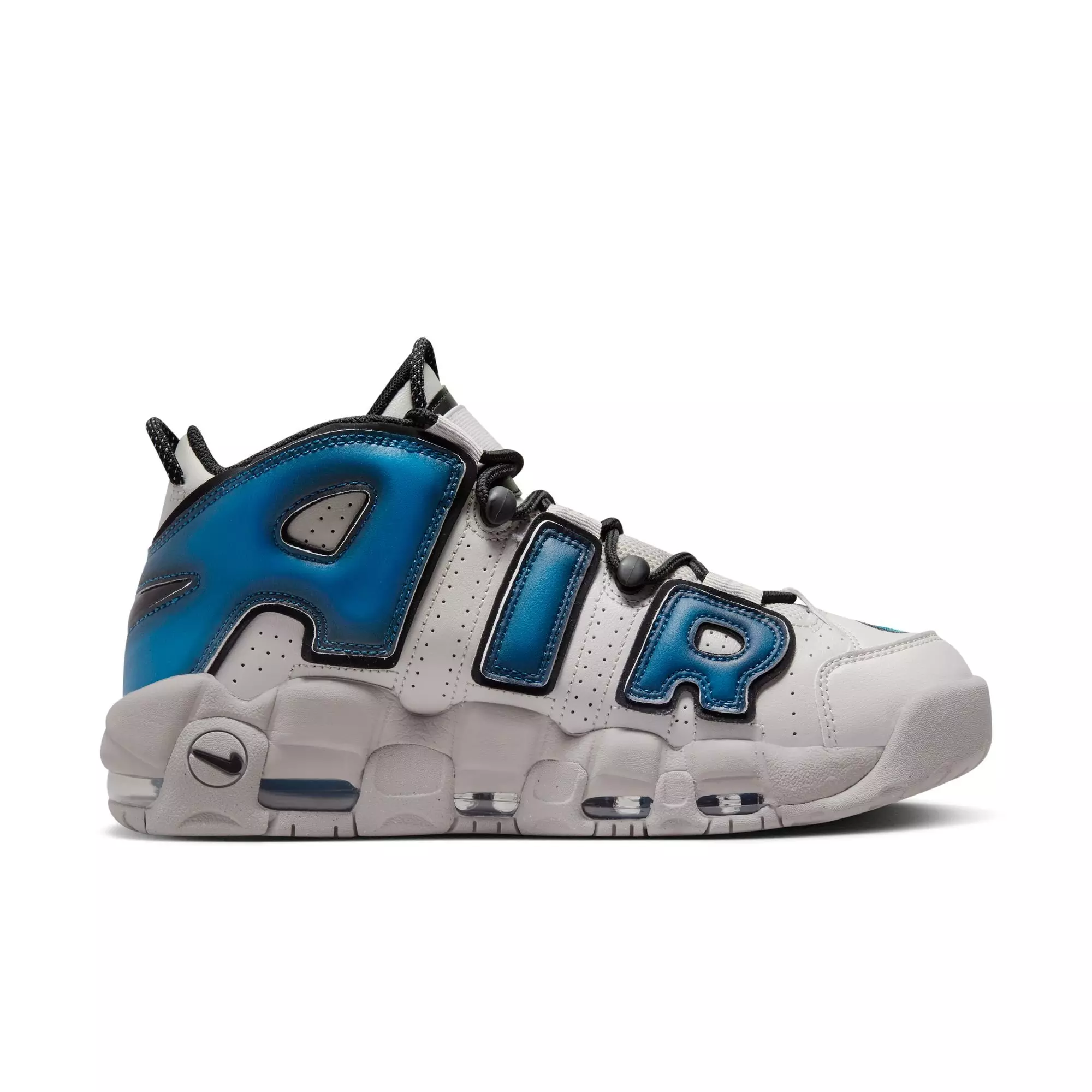 Nike Air More Uptempo '96 "Industrial Blue" Men's Shoe - IRON ORE/INDUSTRIAL BLUE/BLACK