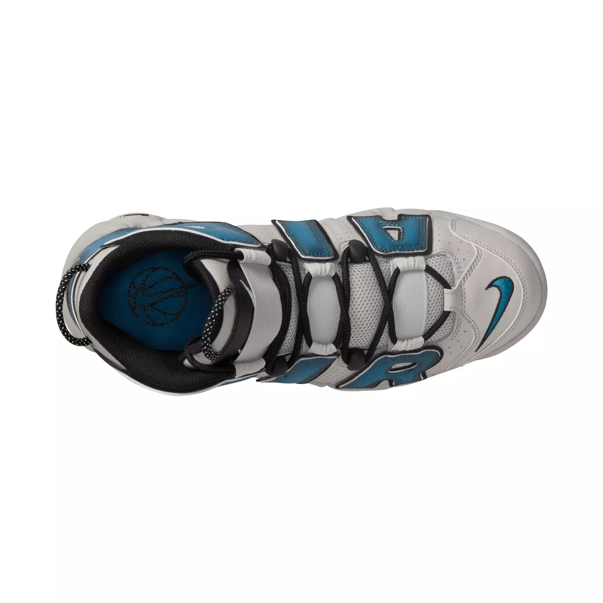 Nike Air More Uptempo '96 "Industrial Blue" Men's Shoe - IRON ORE/INDUSTRIAL BLUE/BLACK