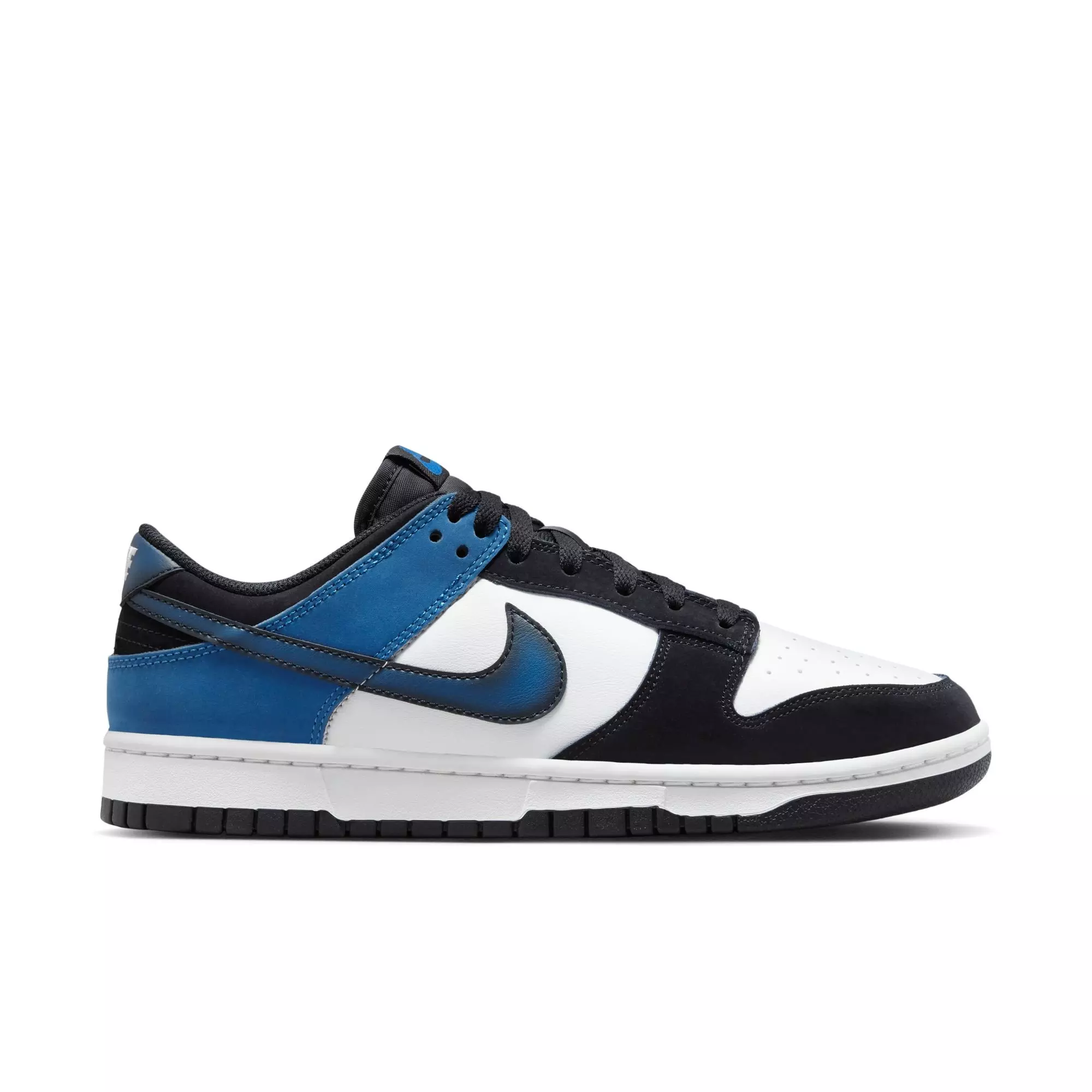 Nike Dunk Low "Black/Industrial Blue/White" Men's Shoe - BLUE/BLACK