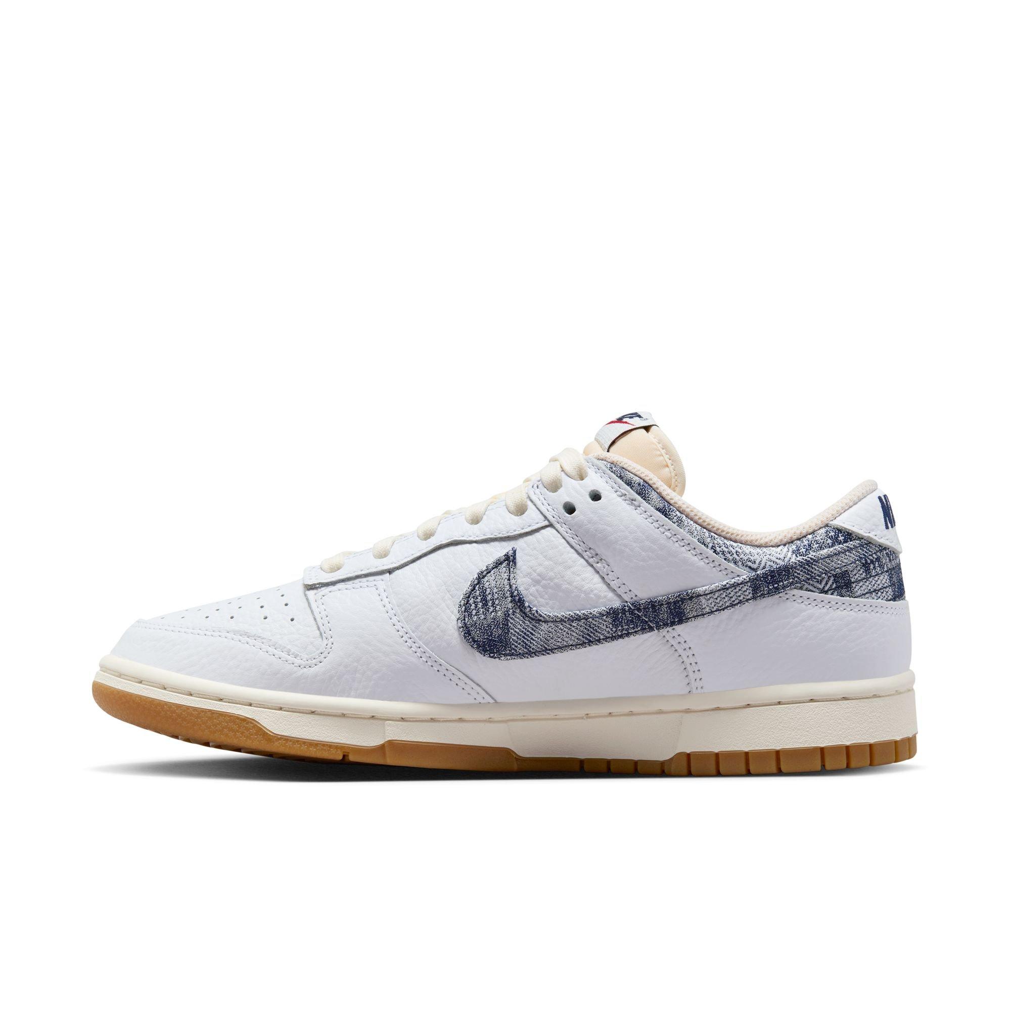 Nike cortez white/midnight navy-gym red sale