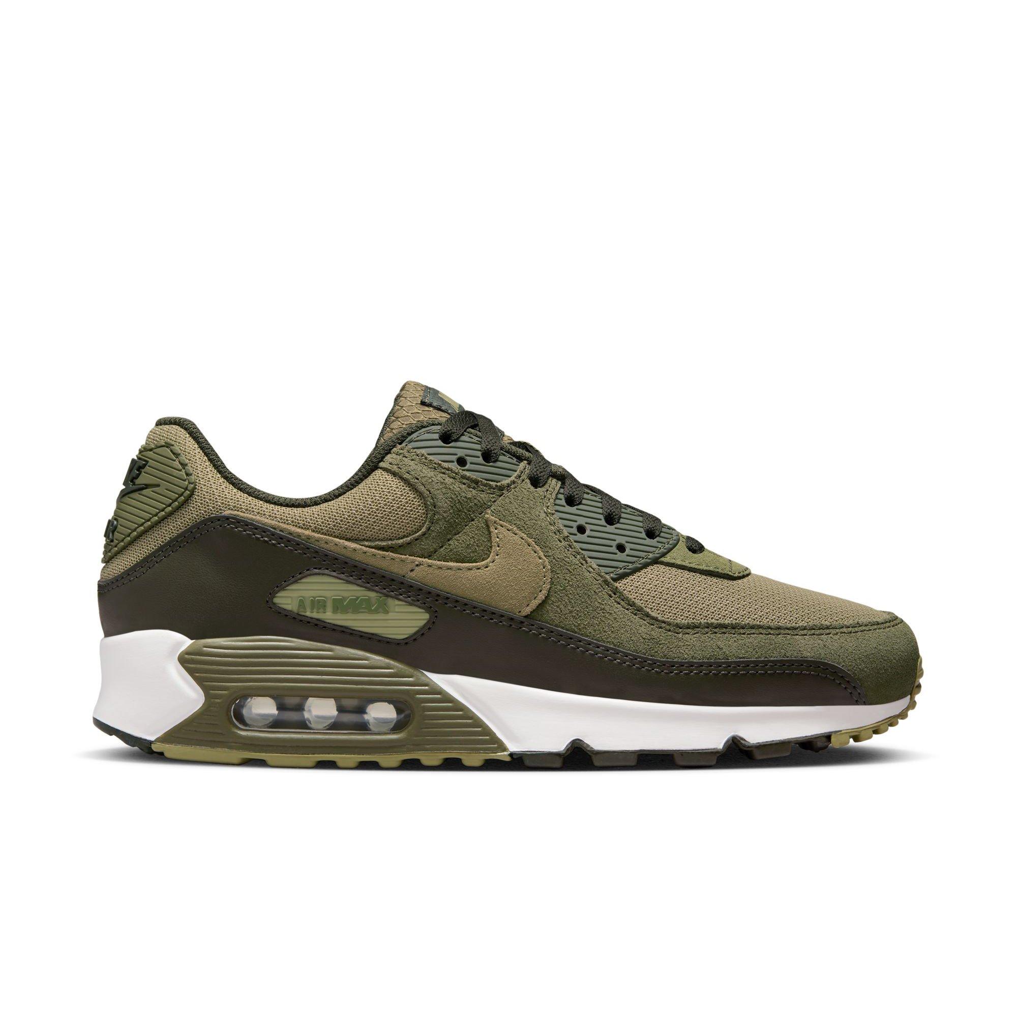 Olive green and black nike sales air max