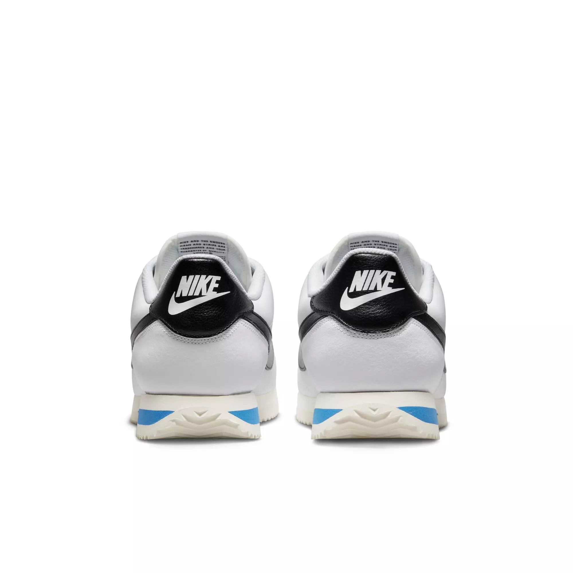Nike Cortez "White/Black/Lt Photo Blue/Sail" Men's Shoe - WHITE/BLUE