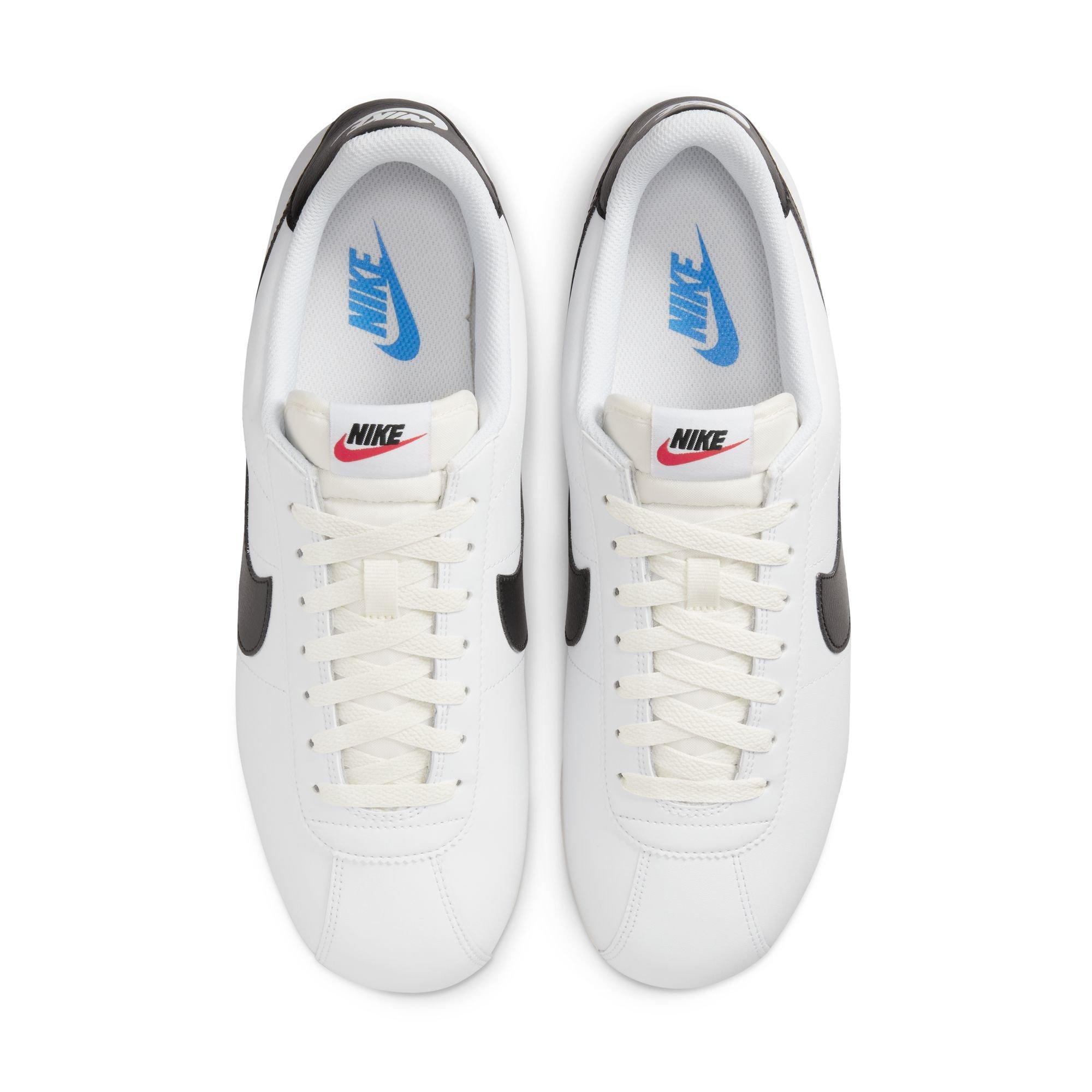 Nike Cortez "White/Black/Lt Photo Blue/Sail" Men's Shoe - WHITE/BLUE Thumbnail View 7