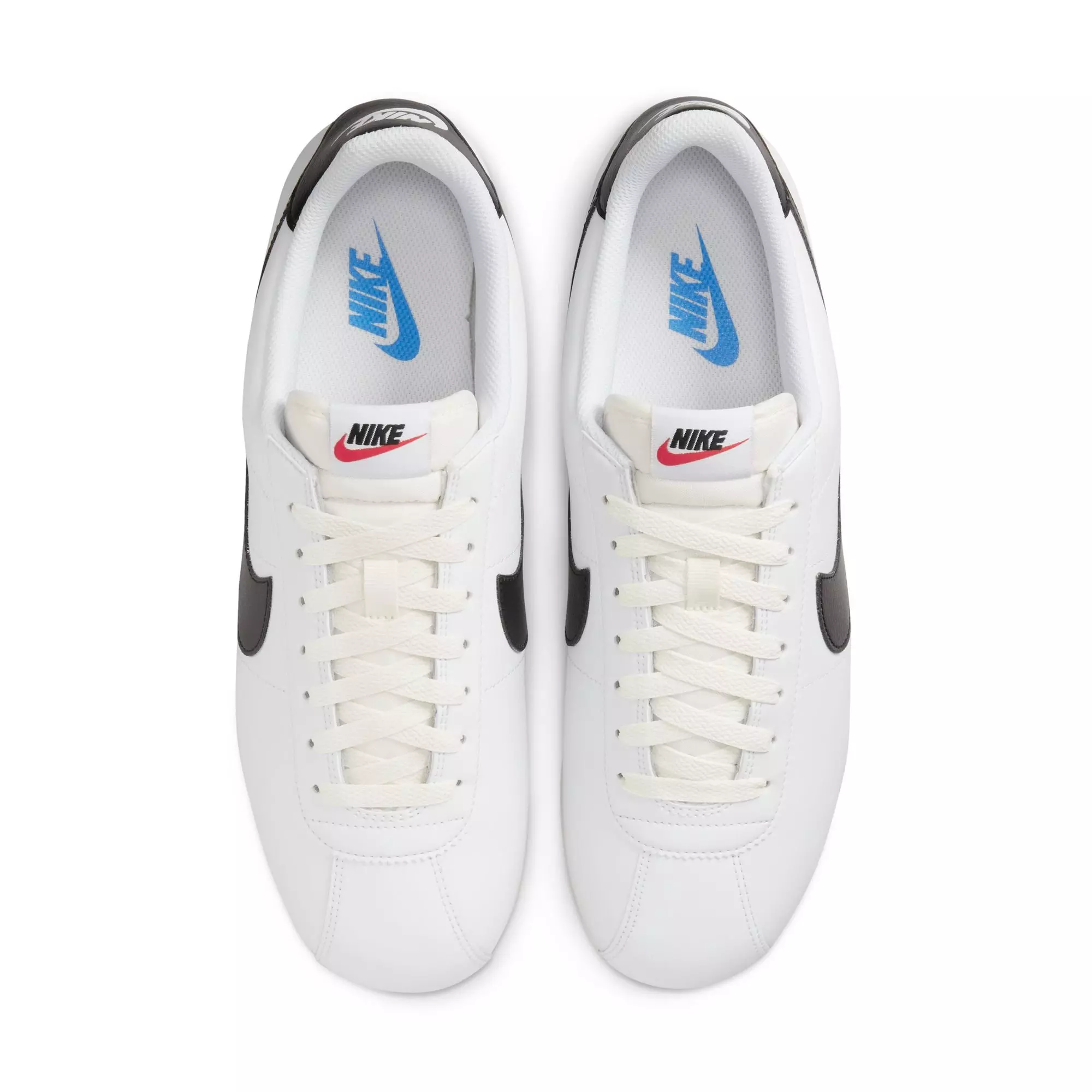 Nike Cortez "White/Black/Lt Photo Blue/Sail" Men's Shoe - WHITE/BLUE
