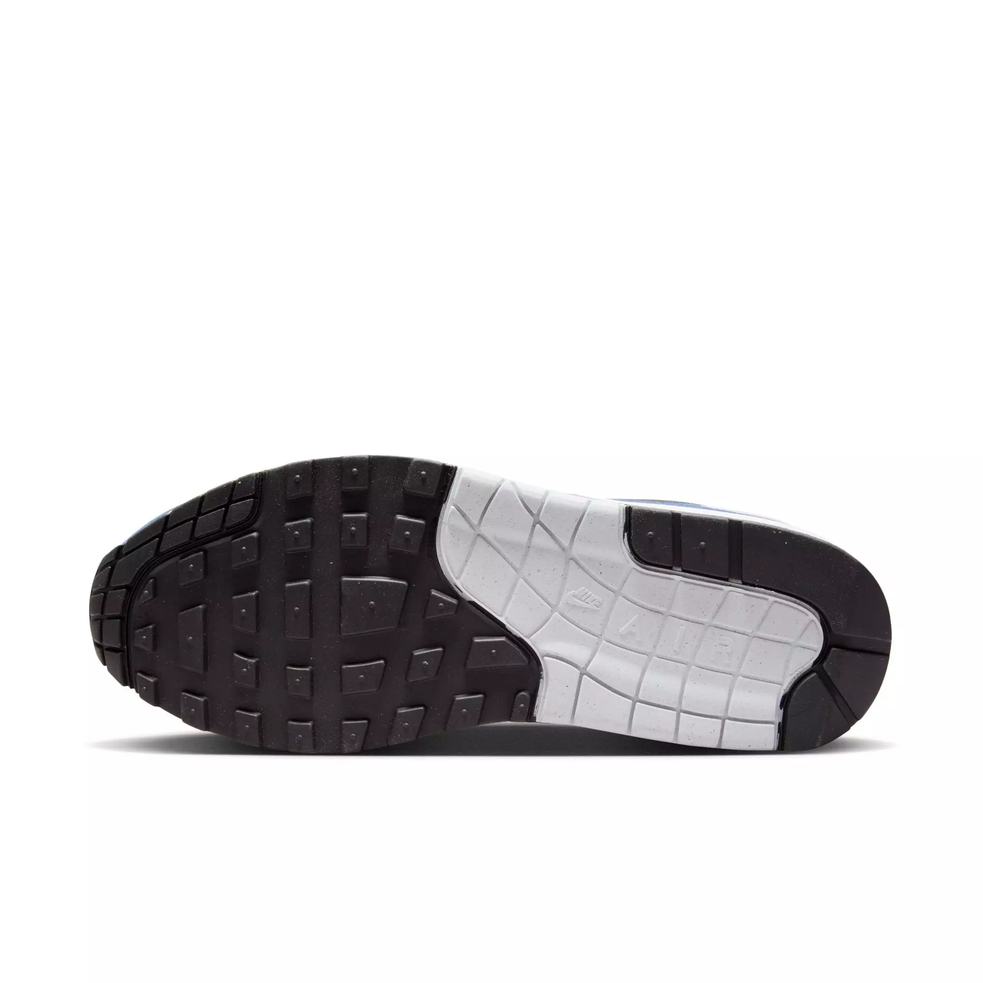 Nike Air Max 1 "Deep Royal Blue" Men's Shoe - WHITE/BLACK/DEEP ROYAL BLUE