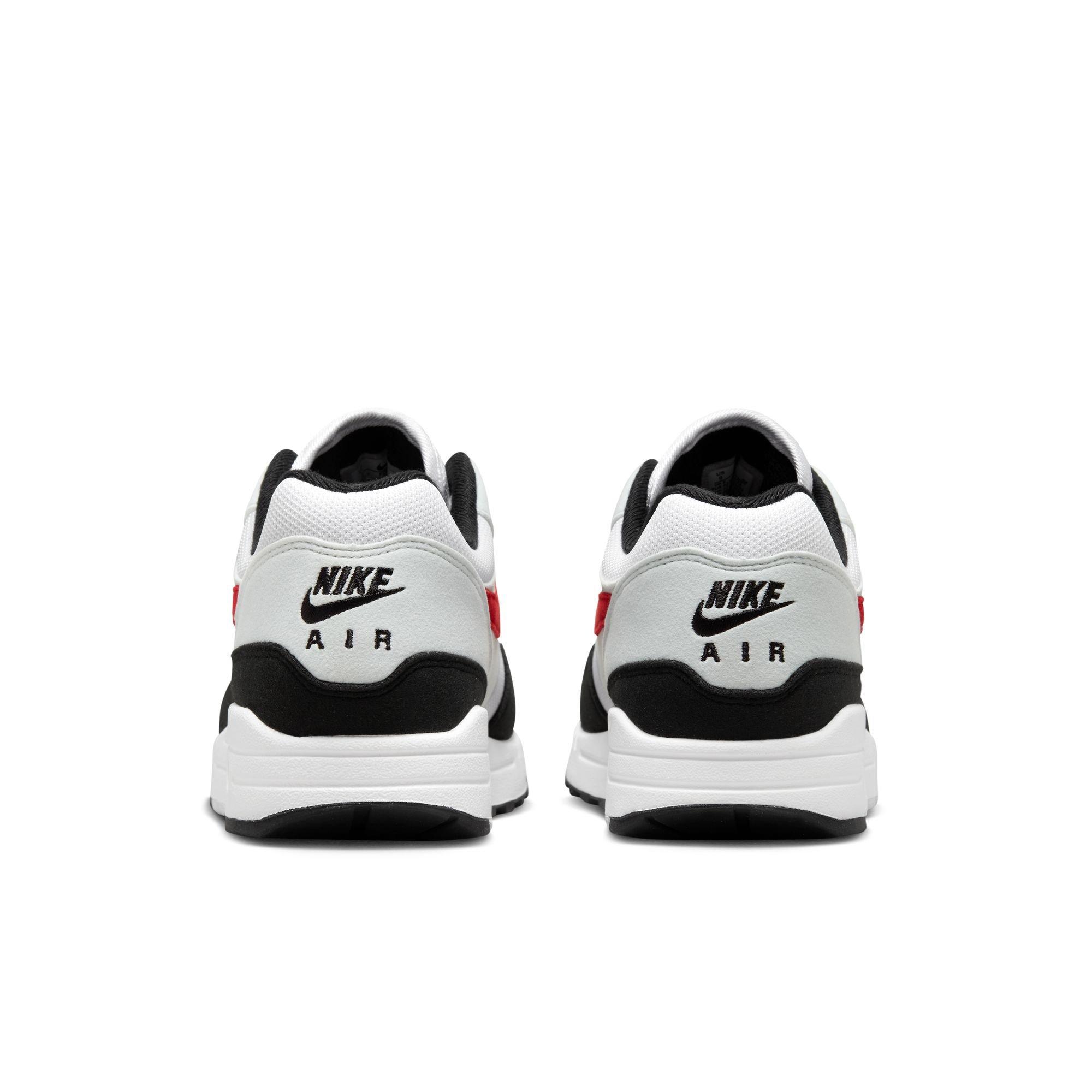 Nike Air Max 1 "Chili 2.0" Men's Shoe - WHITE/UNIVERSITY RED/PURE PLATINUM/BLACK Thumbnail View 10