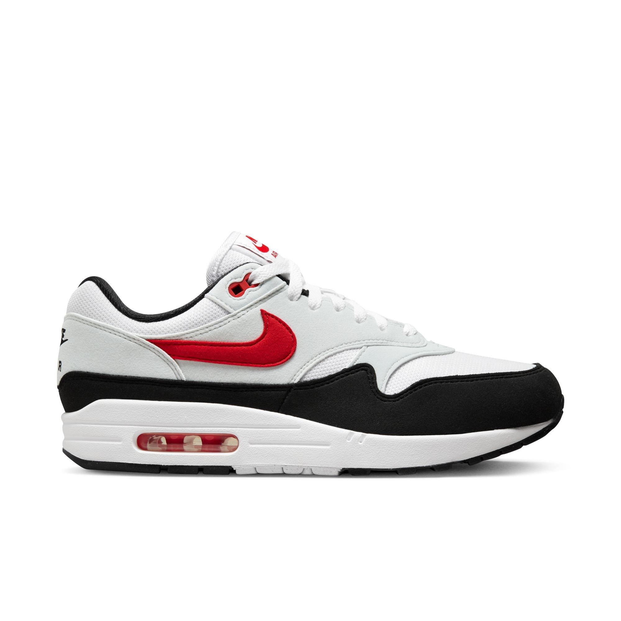 Nike Air Max 1 "Chili 2.0" Men's Shoe - WHITE/UNIVERSITY RED/PURE PLATINUM/BLACK Thumbnail View 1