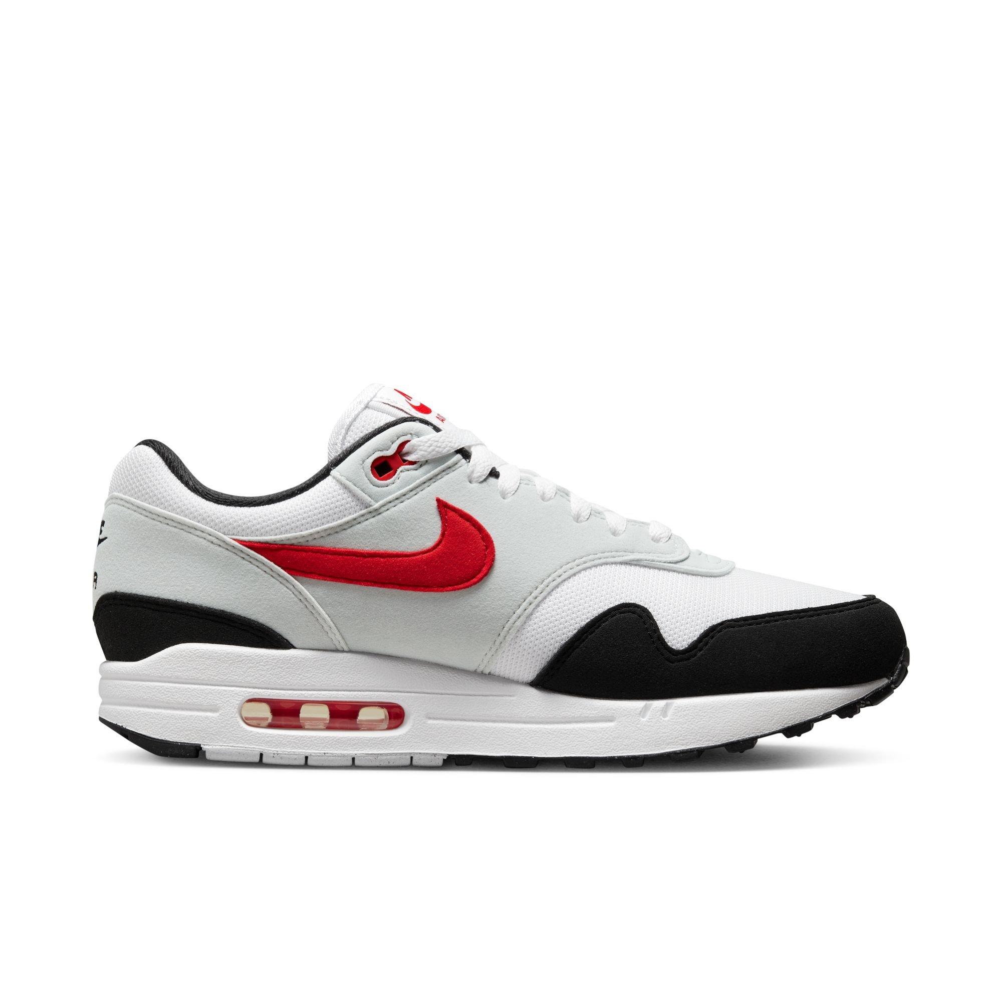 Nike Air Max 1 "Chili 2.0" Men's Shoe - WHITE/UNIVERSITY RED/PURE PLATINUM/BLACK Thumbnail View 2