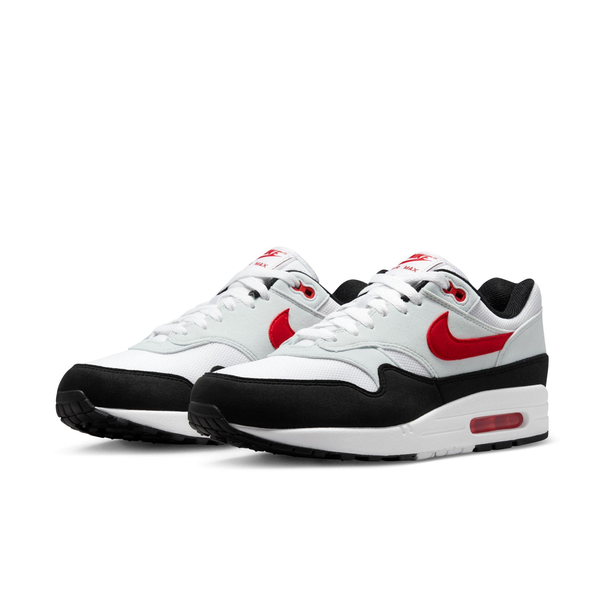 Nike Air Max 1 "Chili 2.0" Men's Shoe - WHITE/UNIVERSITY RED/PURE PLATINUM/BLACK Thumbnail View 3