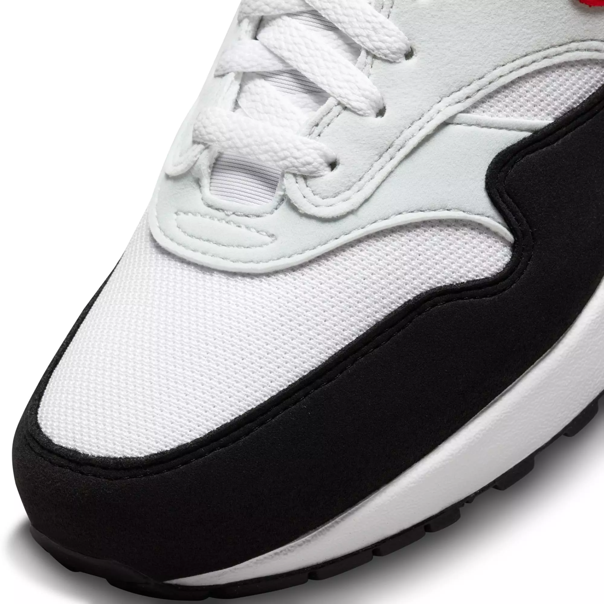 Nike Air Max 1 "Chili 2.0" Men's Shoe - WHITE/UNIVERSITY RED/PURE PLATINUM/BLACK