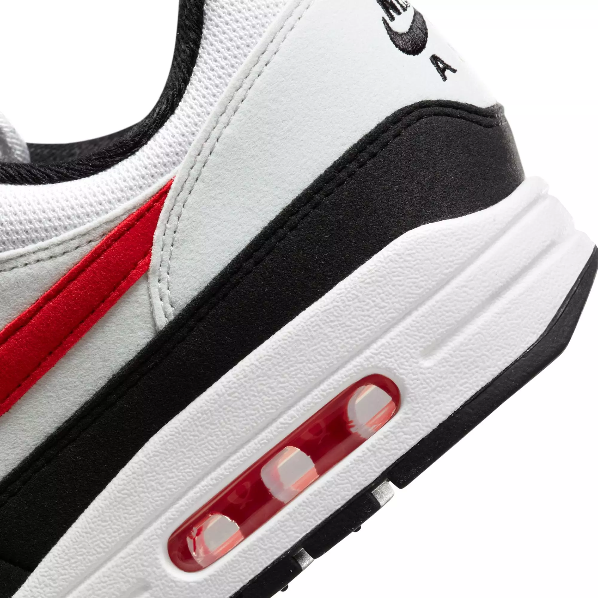 Nike Air Max 1 "Chili 2.0" Men's Shoe - WHITE/UNIVERSITY RED/PURE PLATINUM/BLACK