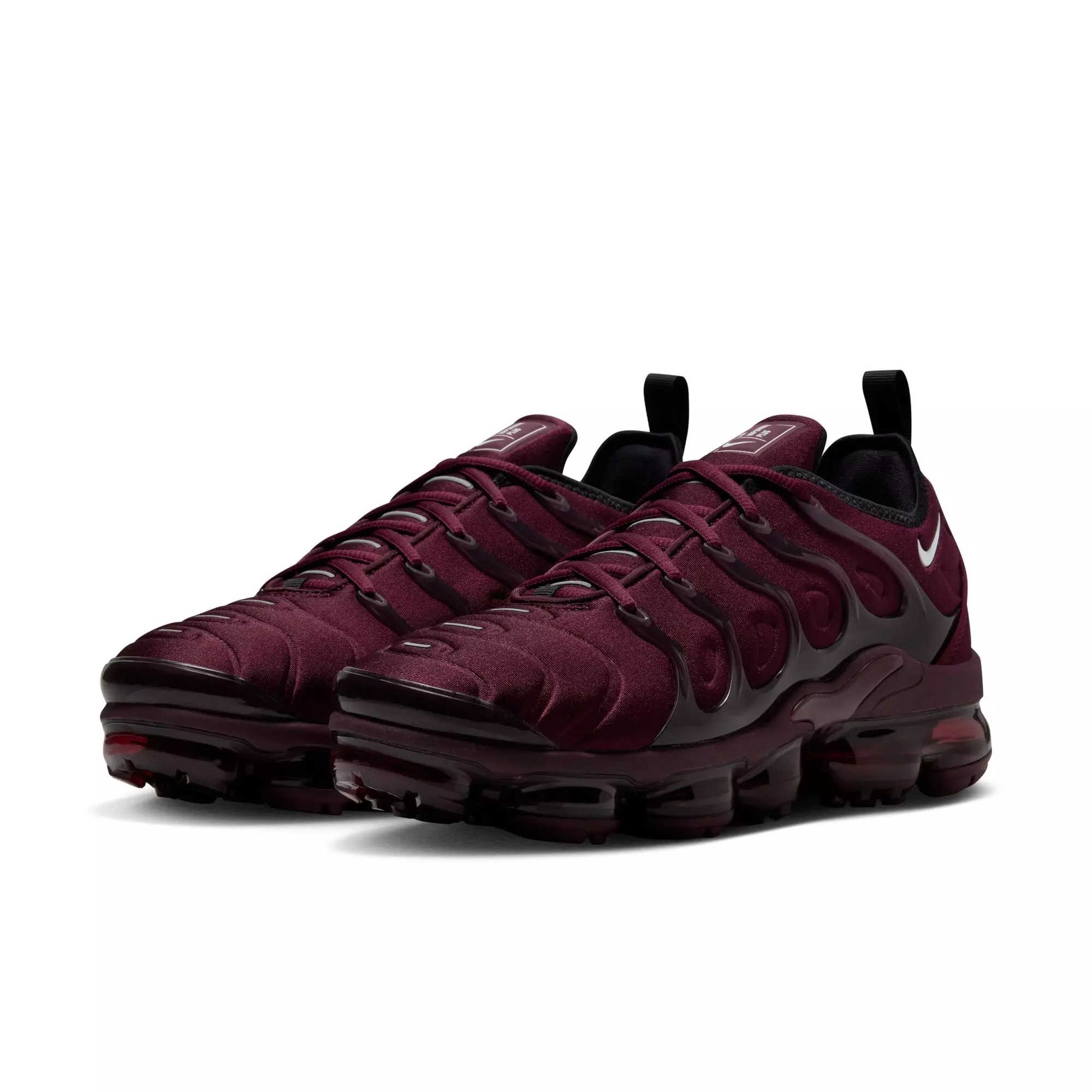 Nike Air VaporMax Plus "Night Maroon/White/Black/Cedar" Men's Shoe - MAROON