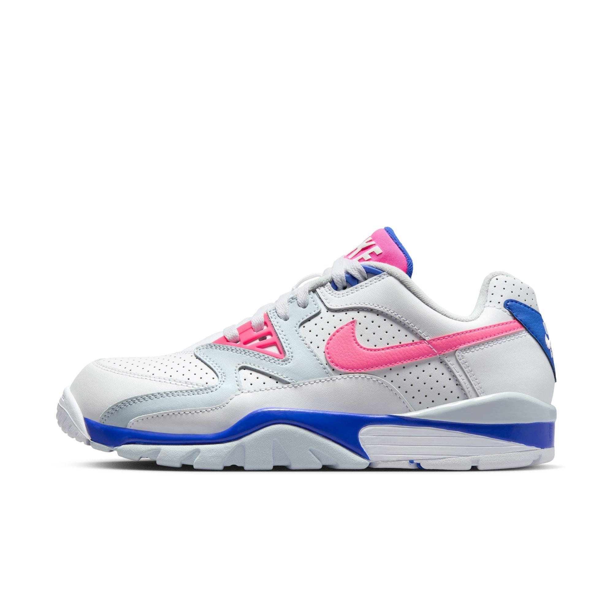 Nike Cross Trainer 3 Low "White/Hyper Pink/Racer Blue/Flt Silver" Men's Shoe - WHITE/PINK Thumbnail View 3