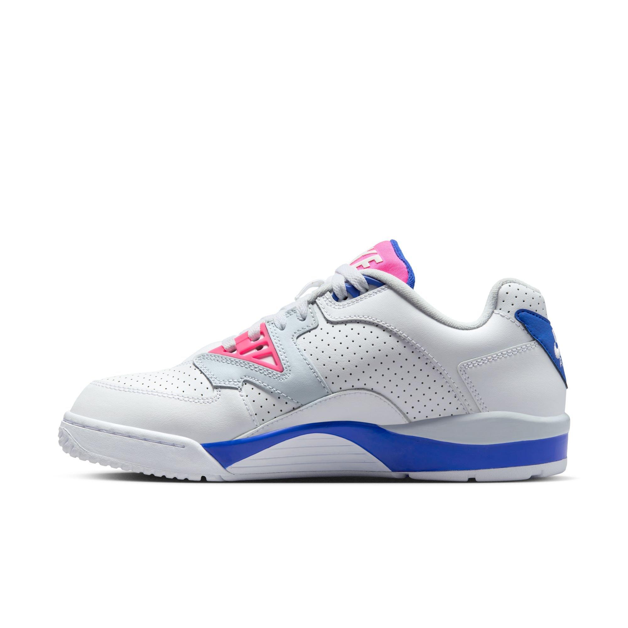 Nike Cross Trainer 3 Low "White/Hyper Pink/Racer Blue/Flt Silver" Men's Shoe - WHITE/PINK Thumbnail View 4
