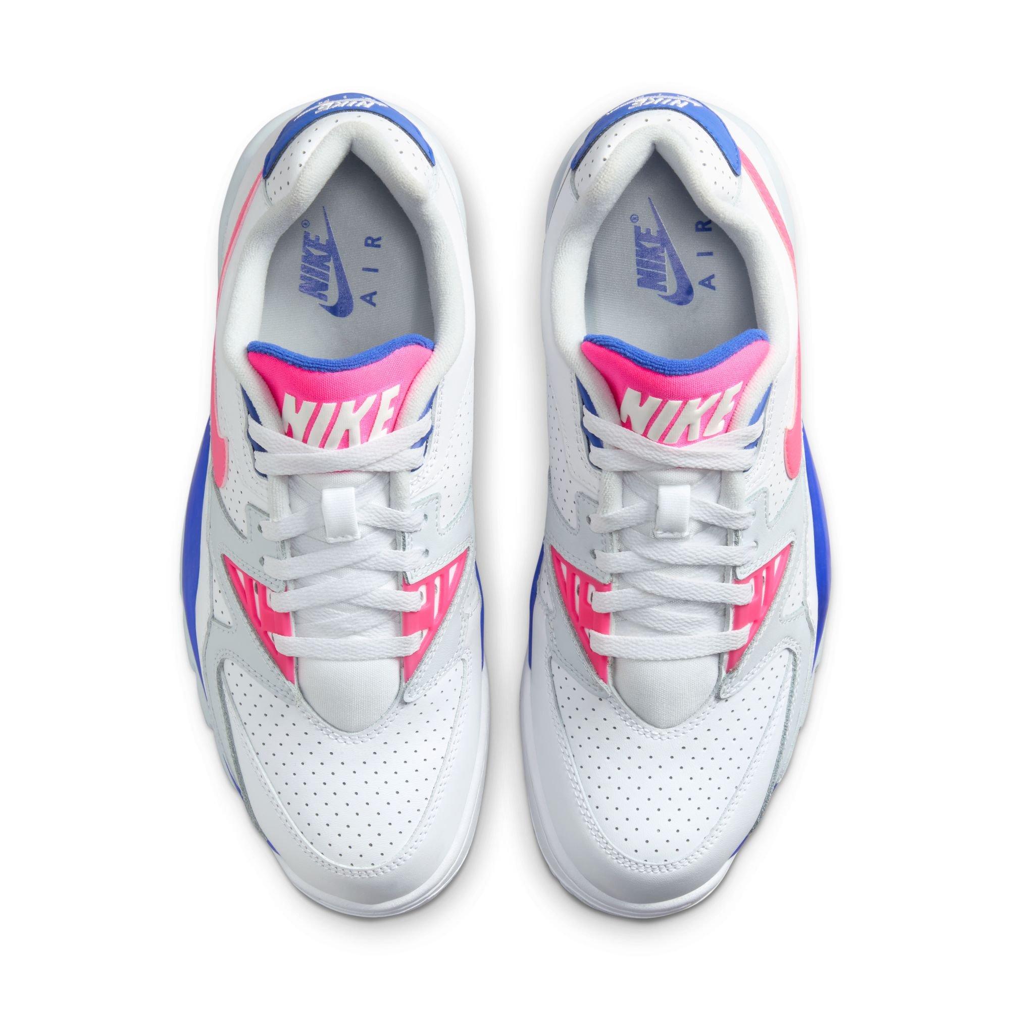 Nike Cross Trainer 3 Low "White/Hyper Pink/Racer Blue/Flt Silver" Men's Shoe - WHITE/PINK Thumbnail View 7