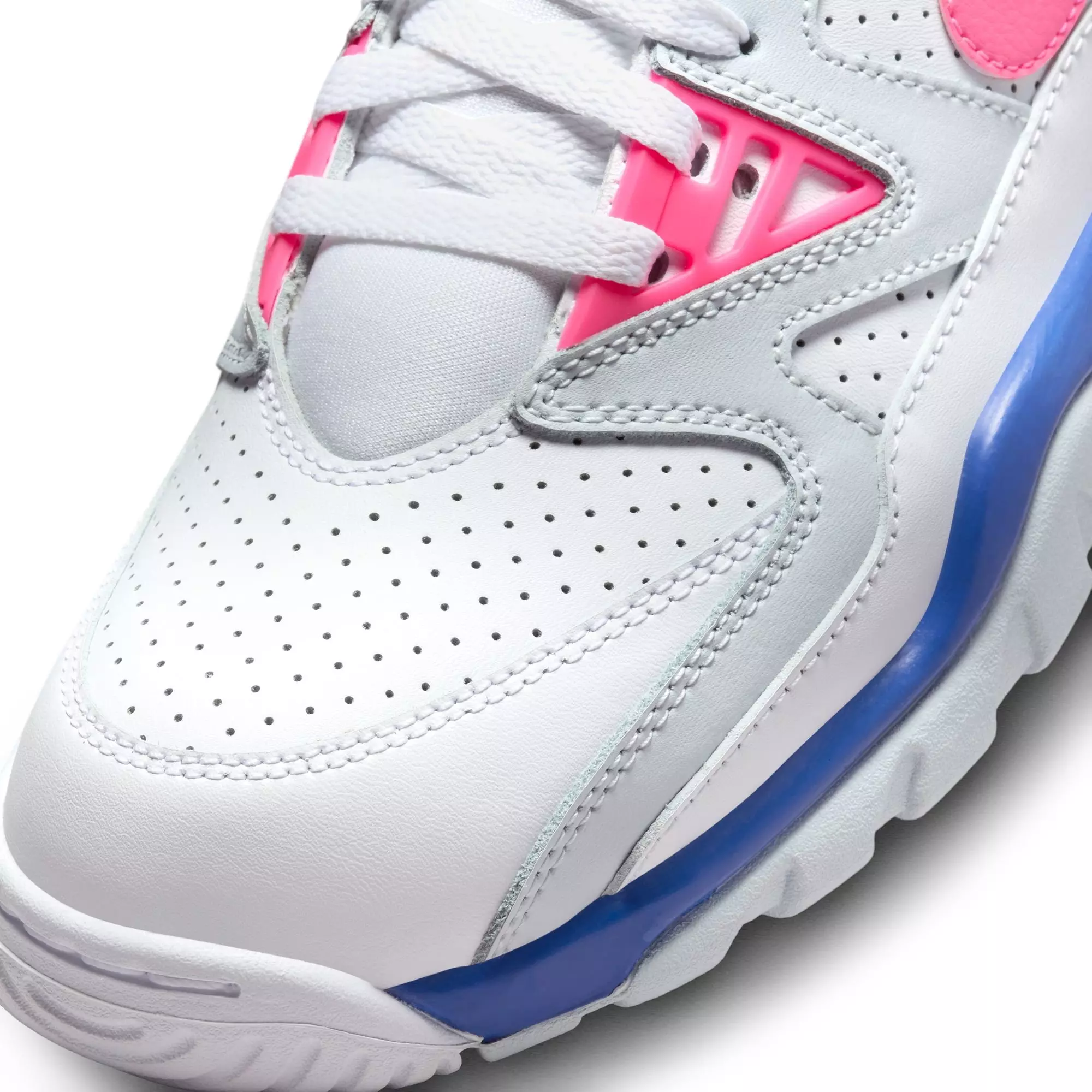 Nike Cross Trainer 3 Low "White/Hyper Pink/Racer Blue/Flt Silver" Men's Shoe - WHITE/PINK
