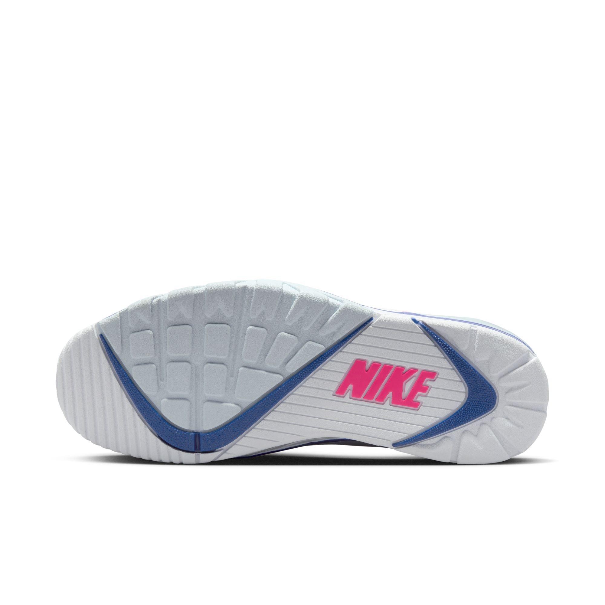 Nike Cross Trainer 3 Low "White/Hyper Pink/Racer Blue/Flt Silver" Men's Shoe - WHITE/PINK Thumbnail View 10