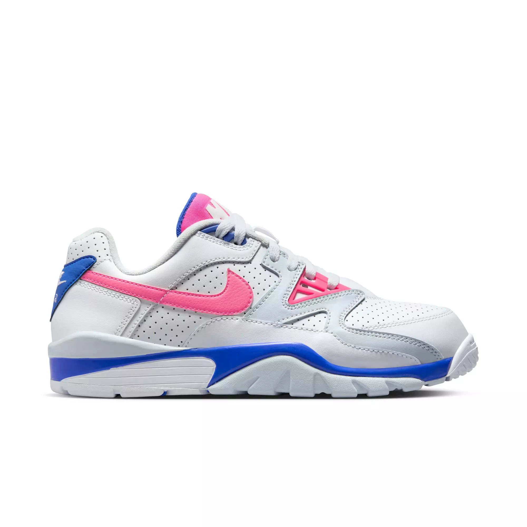 Nike Cross Trainer 3 Low "White/Hyper Pink/Racer Blue/Flt Silver" Men's Shoe - WHITE/PINK