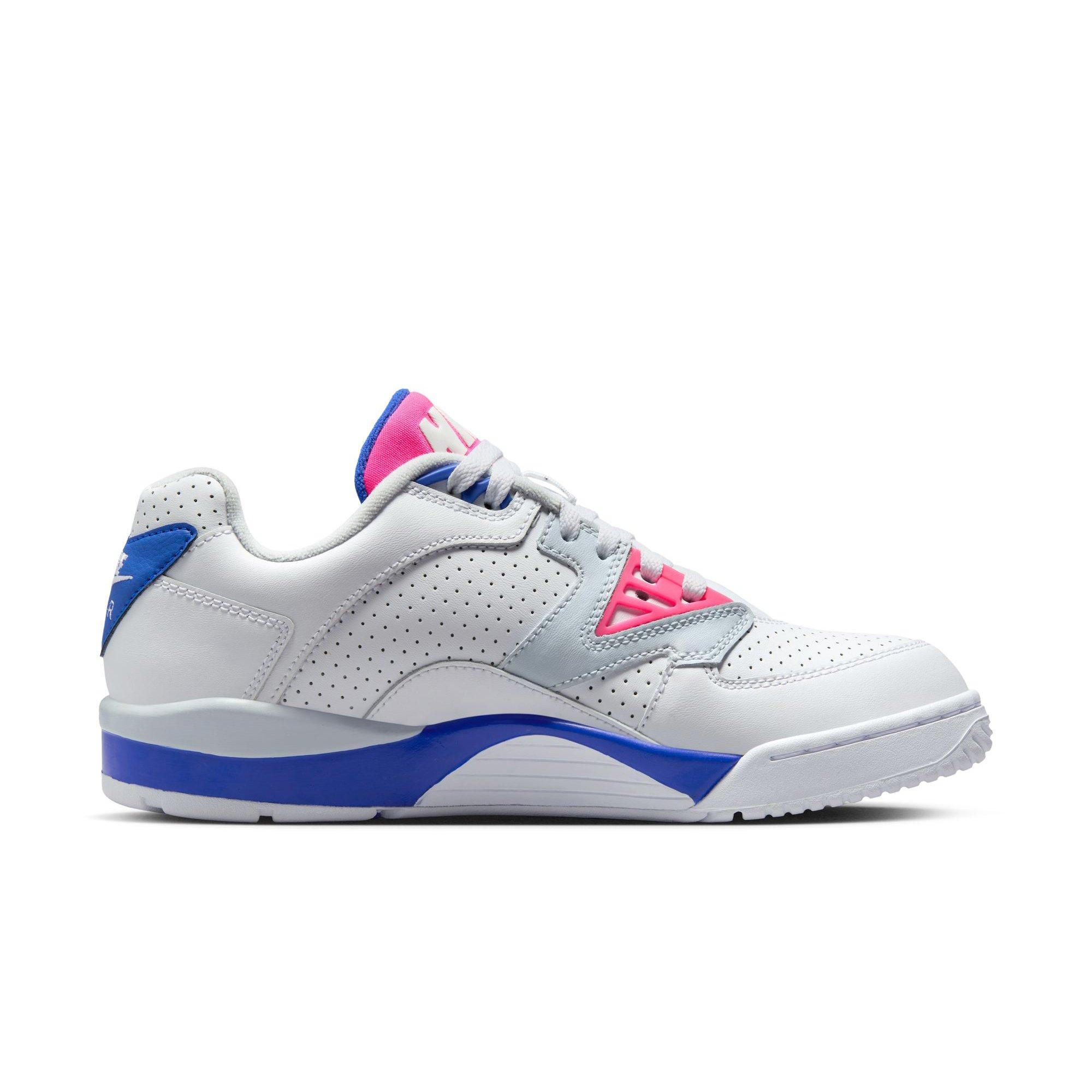 Nike Cross Trainer 3 Low "White/Hyper Pink/Racer Blue/Flt Silver" Men's Shoe - WHITE/PINK Thumbnail View 2
