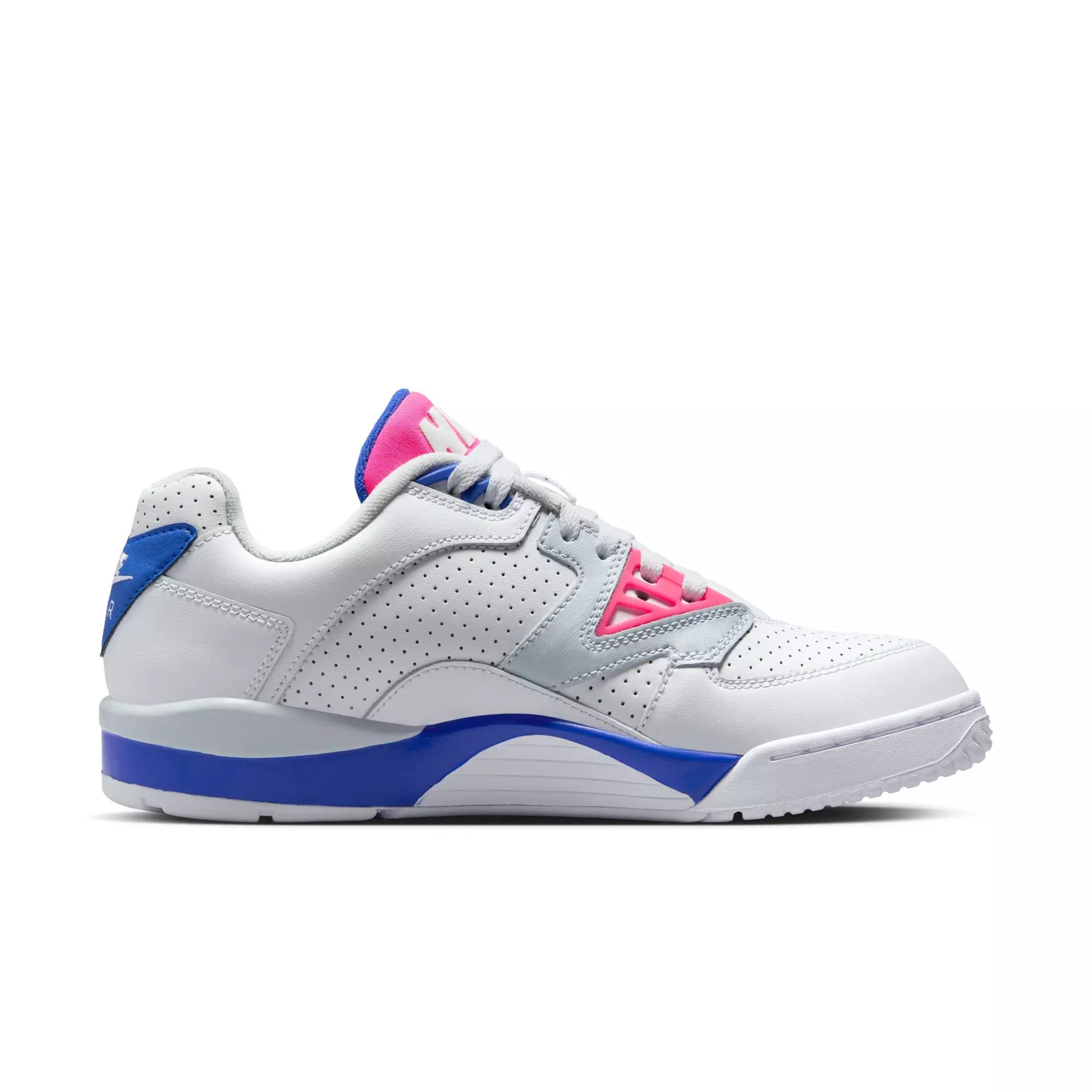 Nike Cross Trainer 3 Low "White/Hyper Pink/Racer Blue/Flt Silver" Men's Shoe - WHITE/PINK