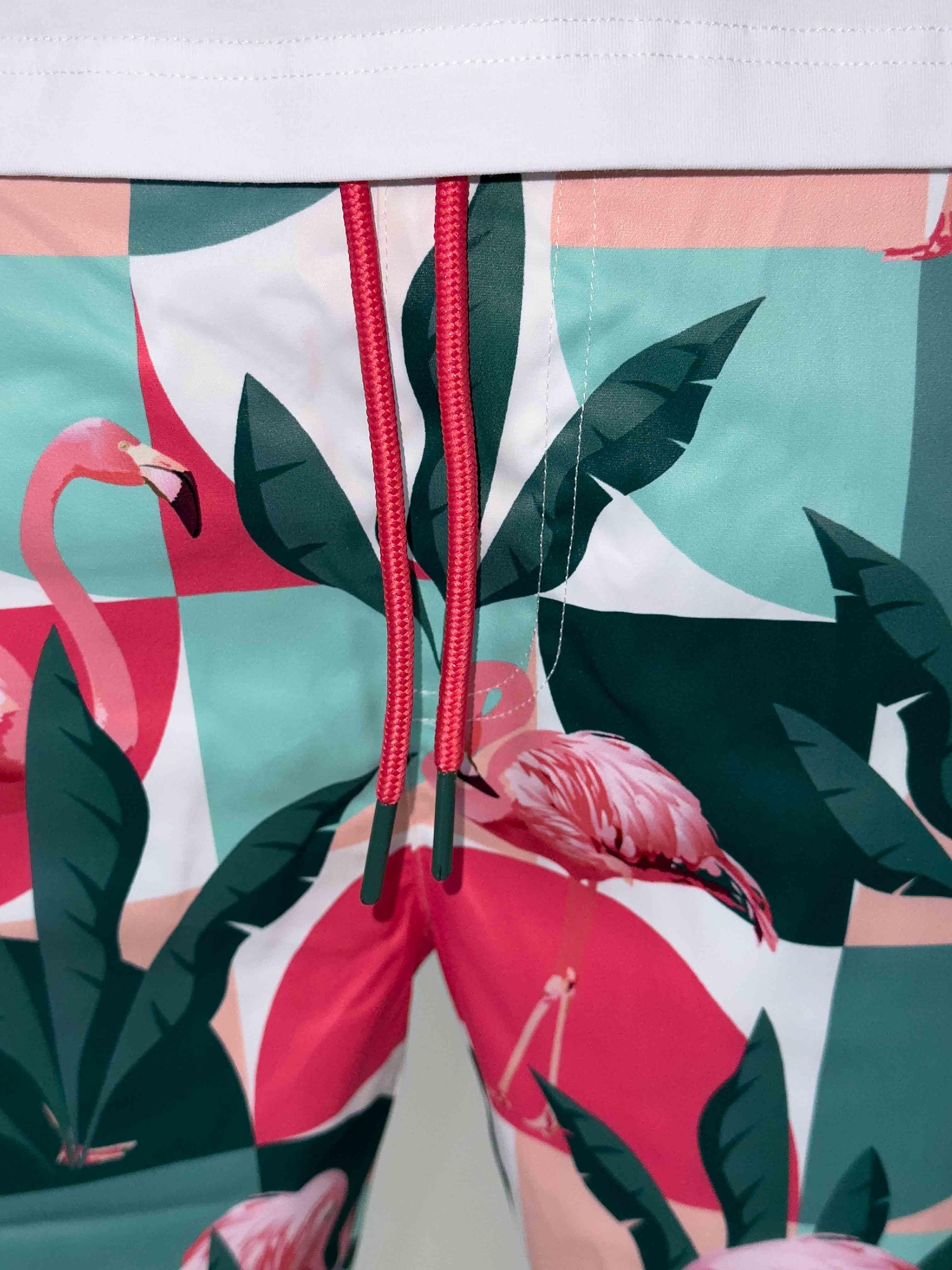 Blac Leaf Men's Summer Vibes Nylon Shorts - WHITE Thumbnail View 2