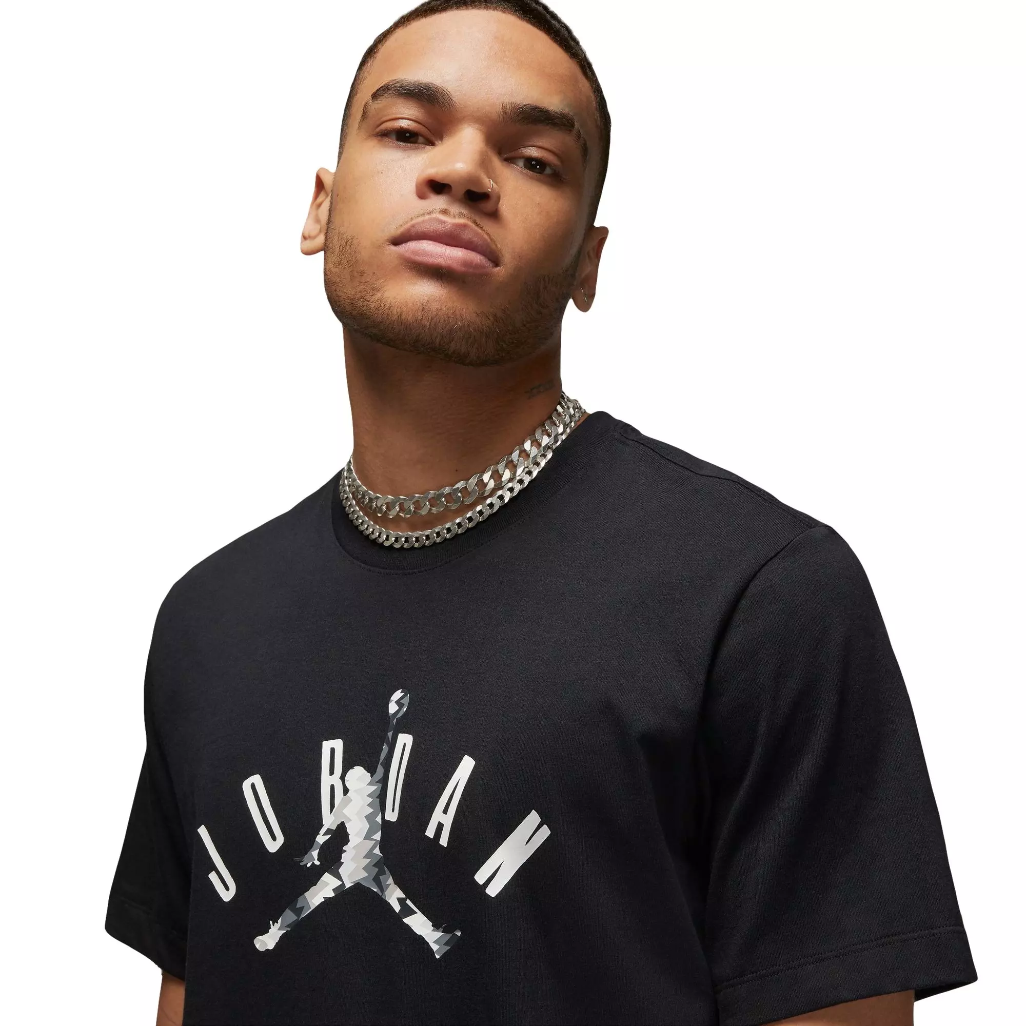 Jordan Men's MVP Flight Tee-Black/Tan - BLACK/TAN