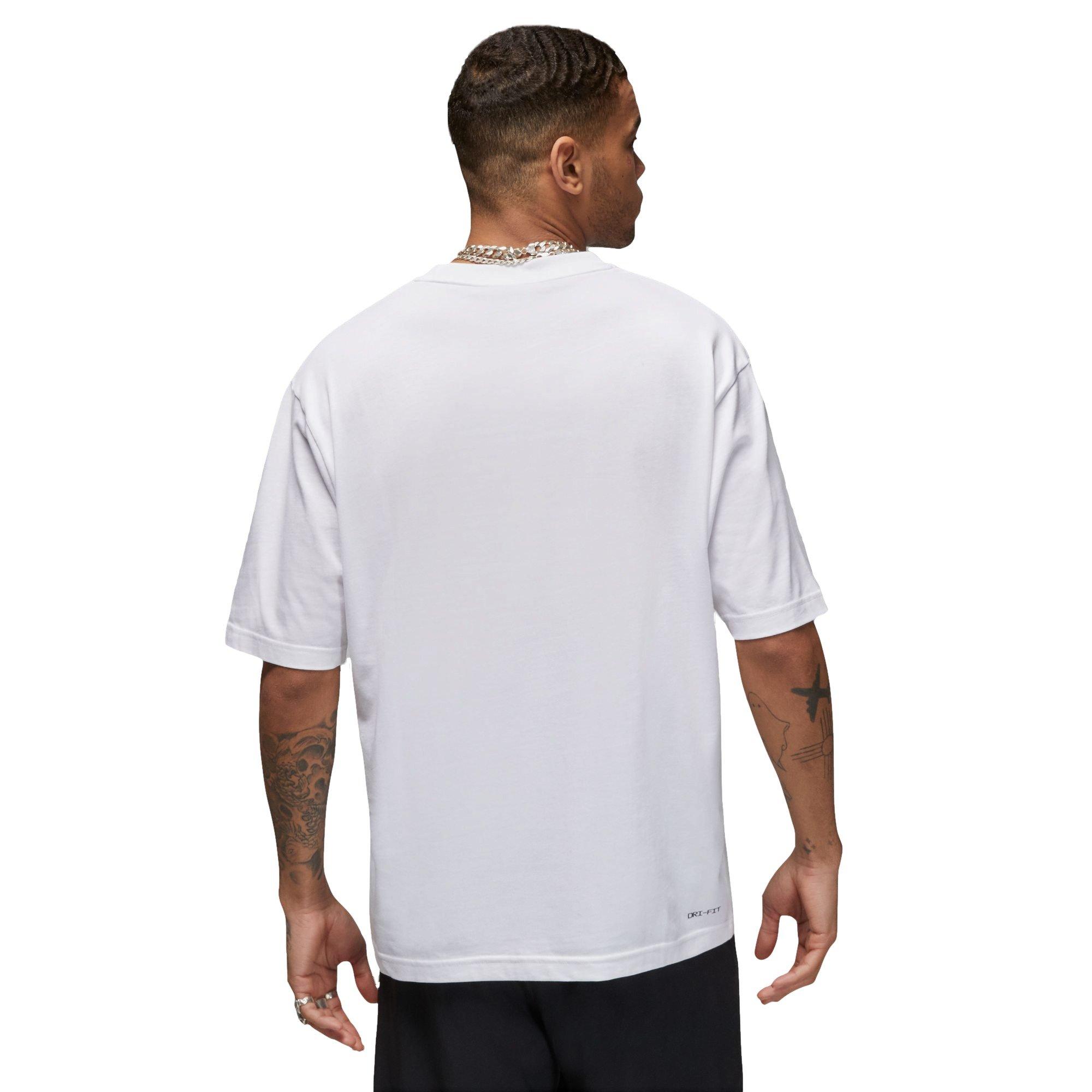 Jordan Men's Sport Graphic Tee-White/Teal - WHITE/TEAL Thumbnail View 2