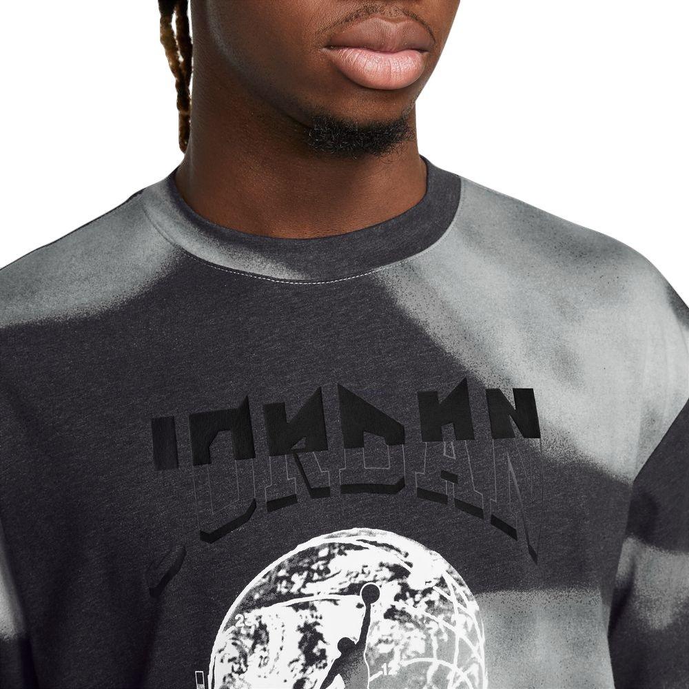Jordan Men's Sport Printed Tee - Anthracite - ANTHRACITE Thumbnail View 8
