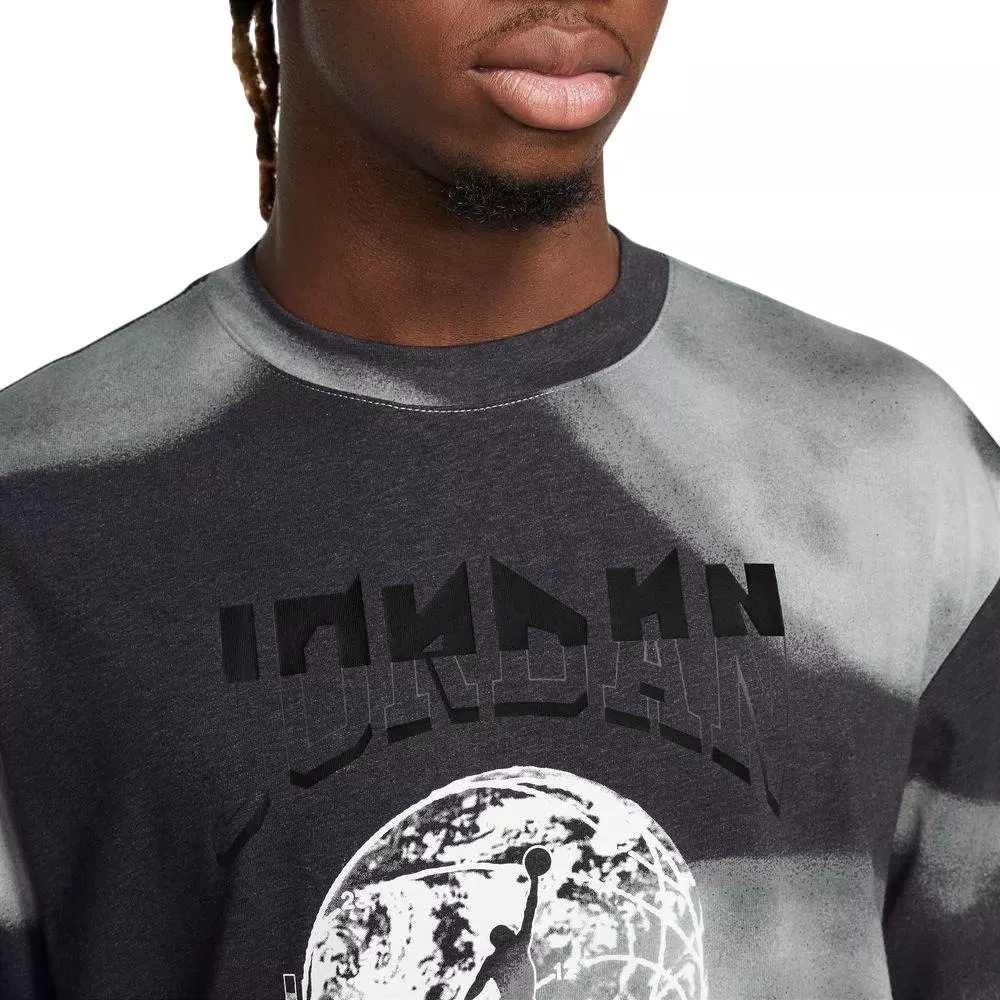 Jordan Men's Sport Printed Tee - Anthracite - ANTHRACITE
