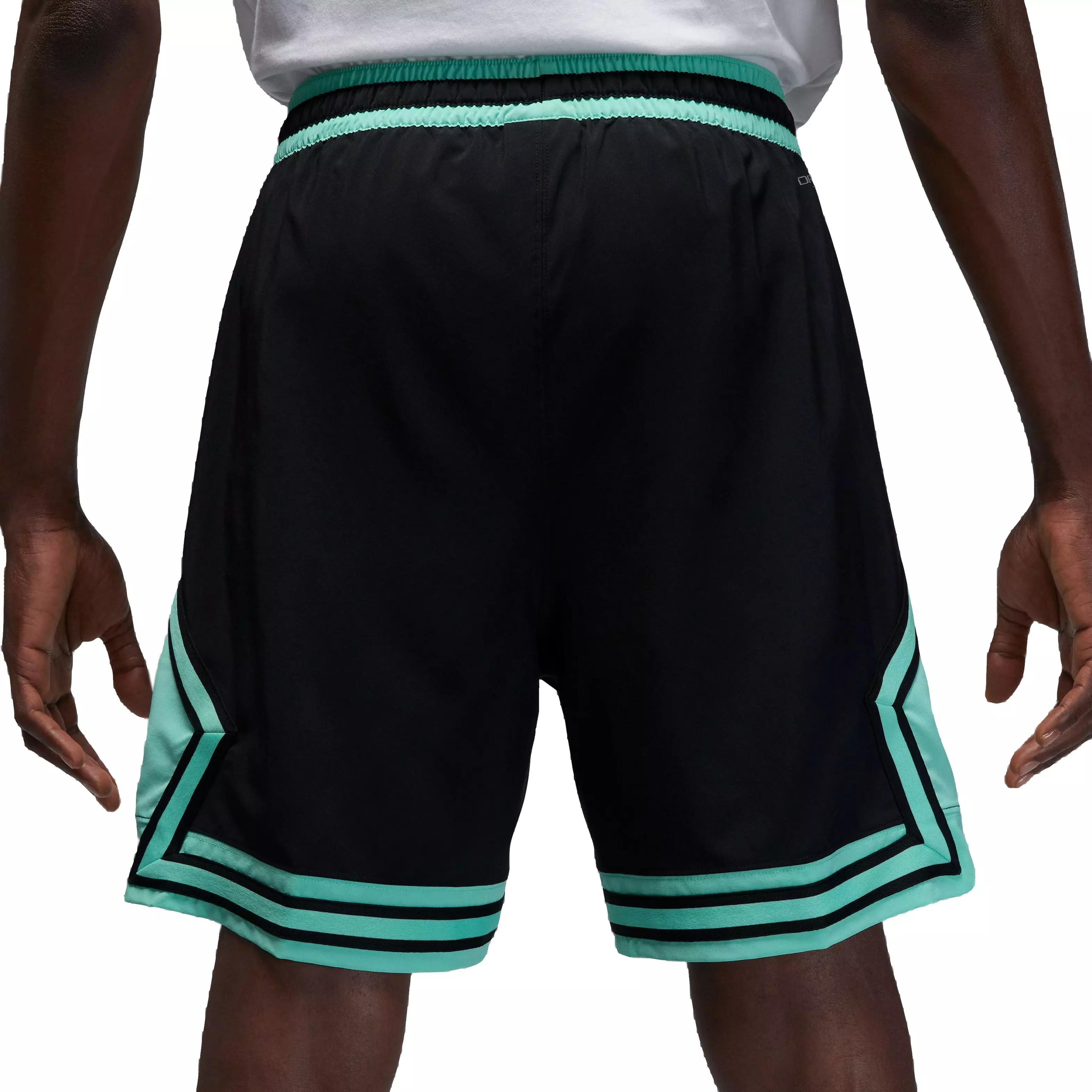Jordan Men's Dri-FIT Sport Woven Diamond Shorts - BLACK/TEAL