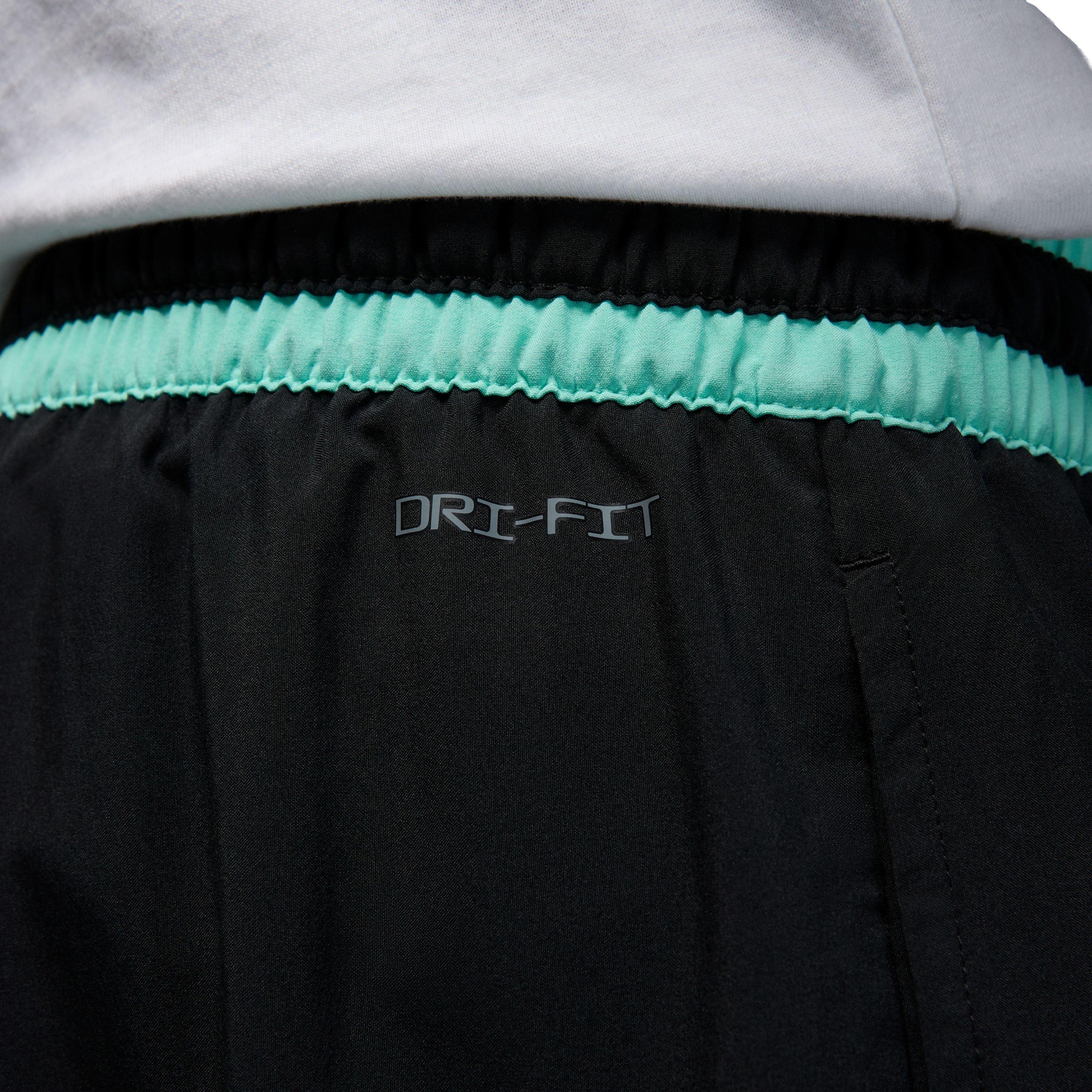 Jordan Men's Dri-FIT Sport Woven Diamond Shorts - BLACK/TEAL Thumbnail View 5